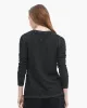 Sublime Wash Slub Jersey Long Sleeve Destroyed Crew - Black sold by ATM Anthony Thomas Melillo
