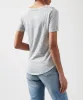Slub Jersey Classic V-Neck Tee - Heather Grey sold by ATM Anthony Thomas Melillo