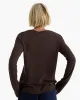 Slub Jersey Destroyed Wash Henley - Dark Chocolate sold by ATM Anthony Thomas Melillo