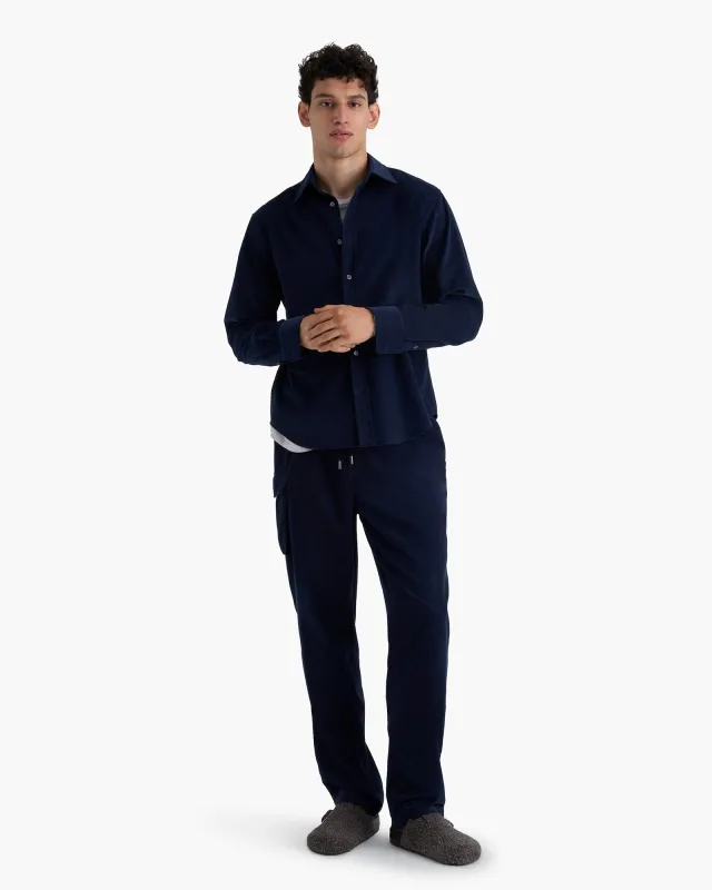 Corduroy Shirt - Midnight sold by ATM Anthony Thomas Melillo