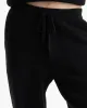 Cotton Cashmere Waffle Stitch Jogger - Black sold by ATM Anthony Thomas Melillo
