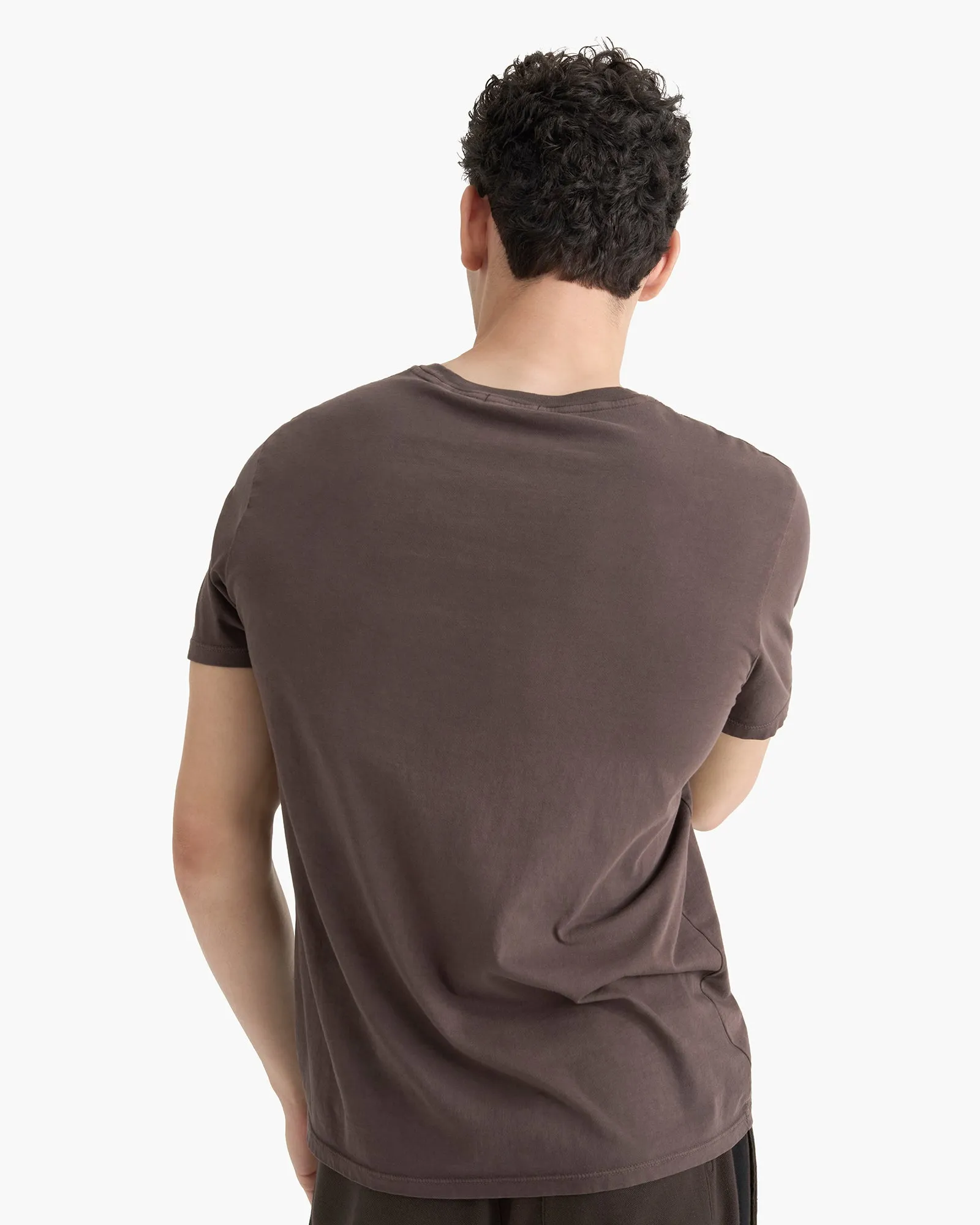Classic Jersey Crew Neck Tee - Chocolate Brown sold by ATM product image thumbnail 4