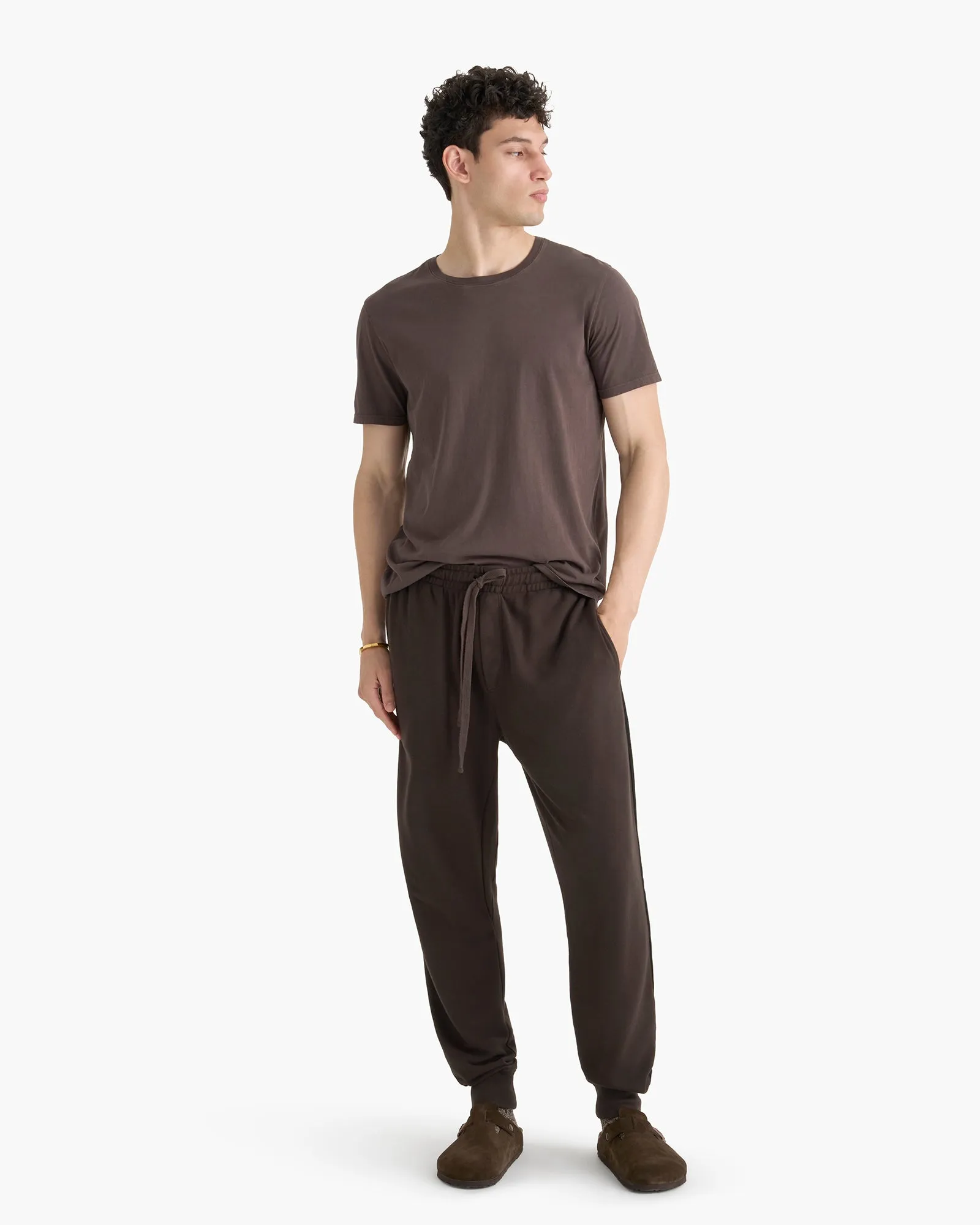 Classic Jersey Crew Neck Tee - Chocolate Brown sold by ATM product image thumbnail 2