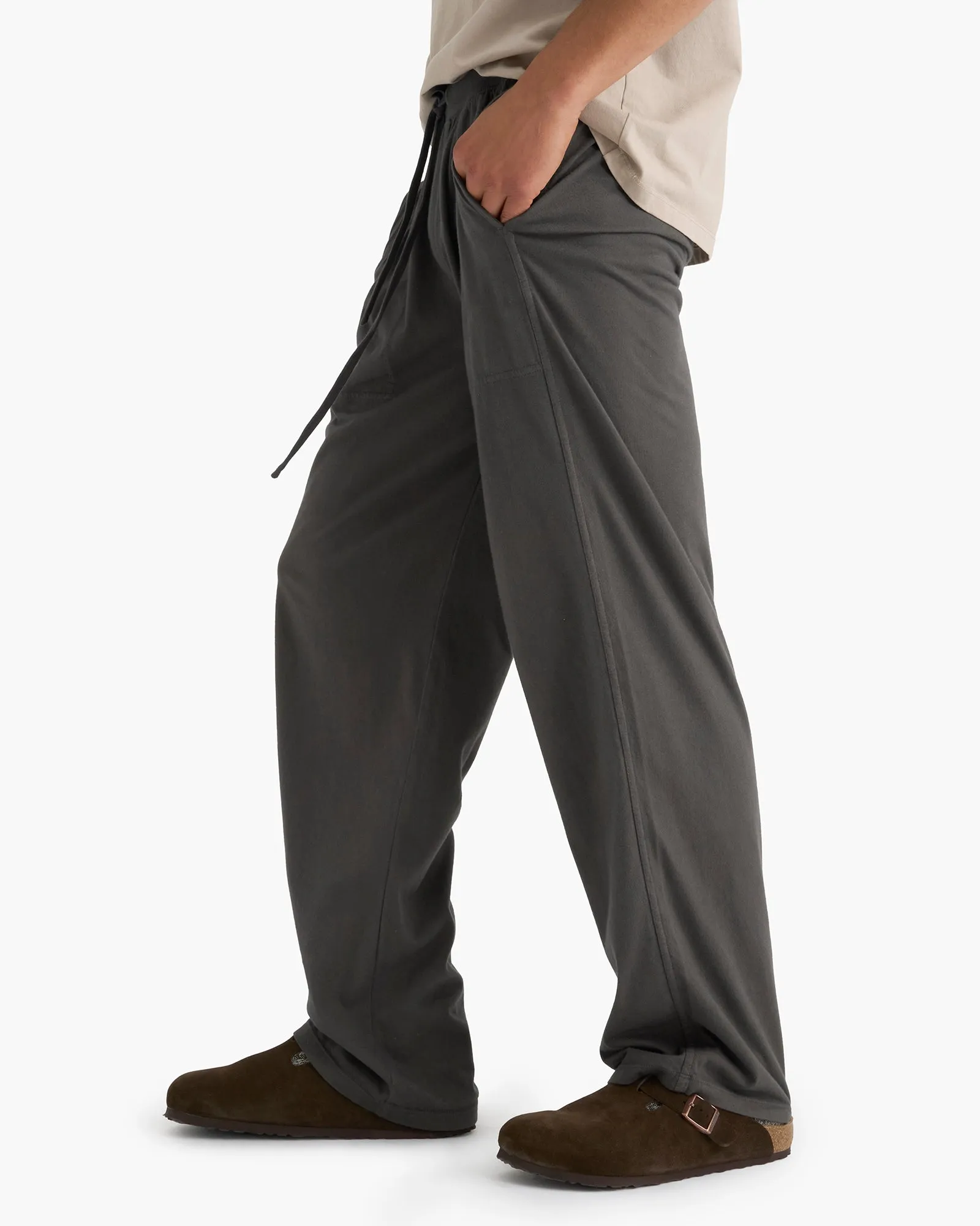 Heavyweight Jersey Pull On Pant - Coal sold by ATM product image thumbnail 3