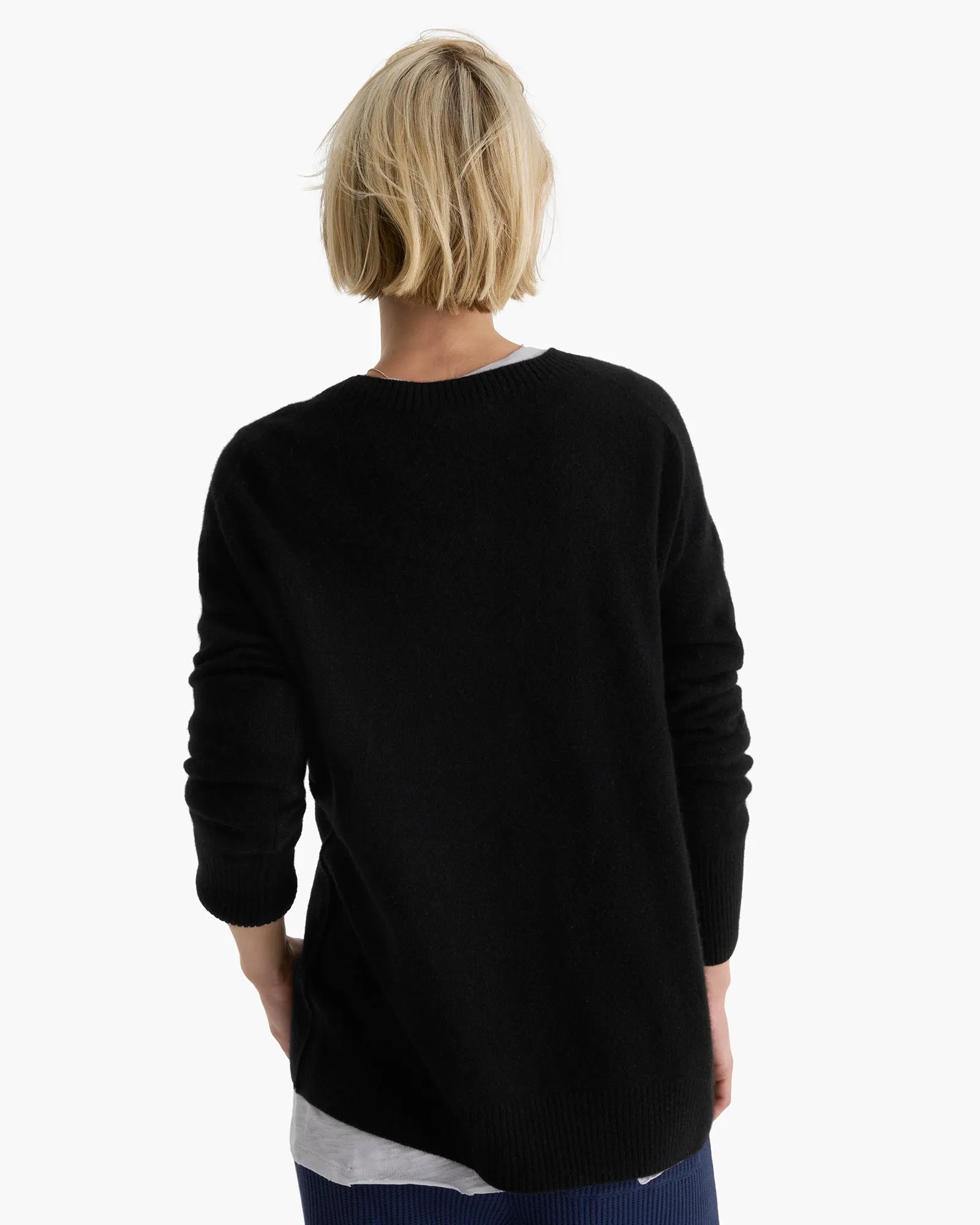 Cashmere Crew Neck Sweater - Black sold by ATM product image thumbnail 4