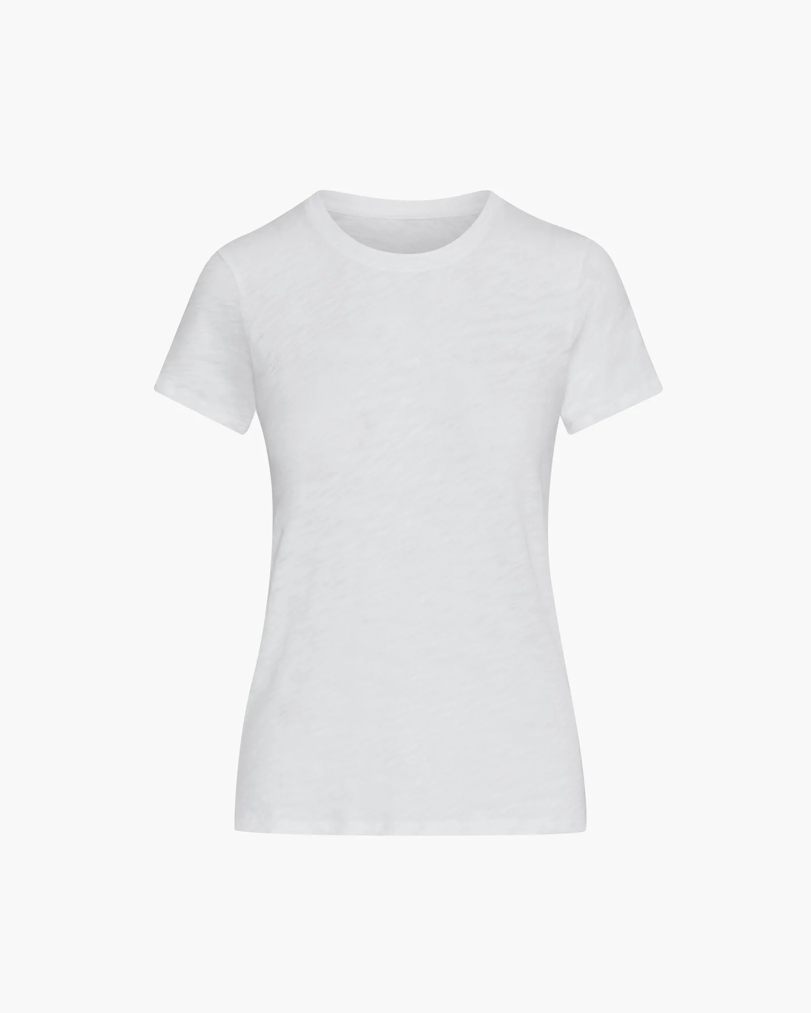 Slub Jersey Schoolboy Crew Neck Tee - White sold by ATM product image thumbnail 5