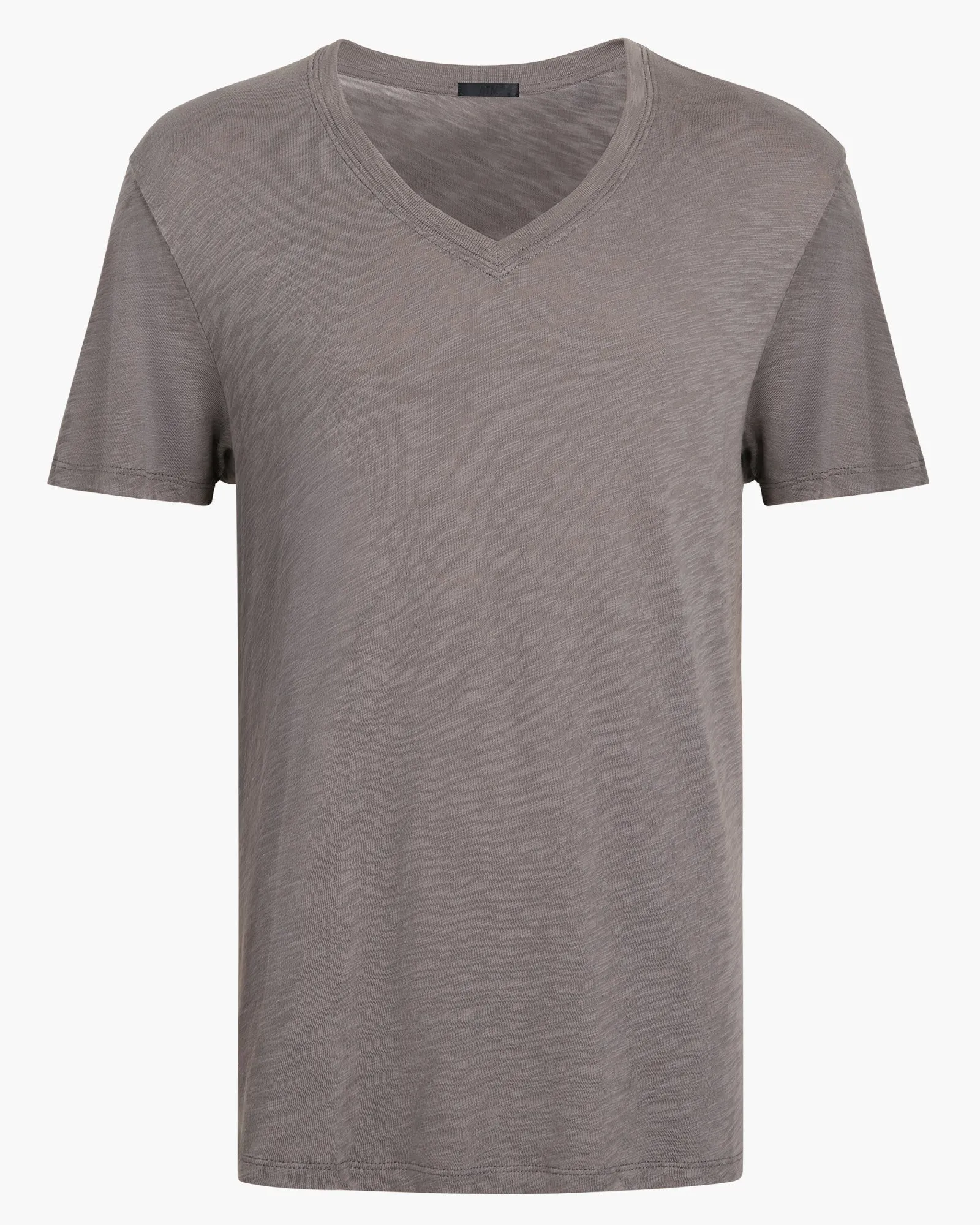 Slub Jersey Chroma Wash V-Neck Tee - Onyx sold by ATM product image thumbnail 4