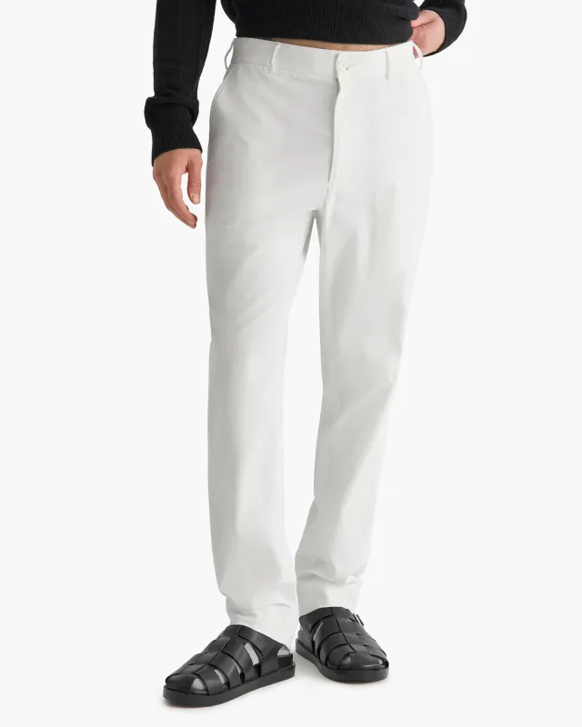 Corduroy Straight Leg Pant - Chalk sold by ATM