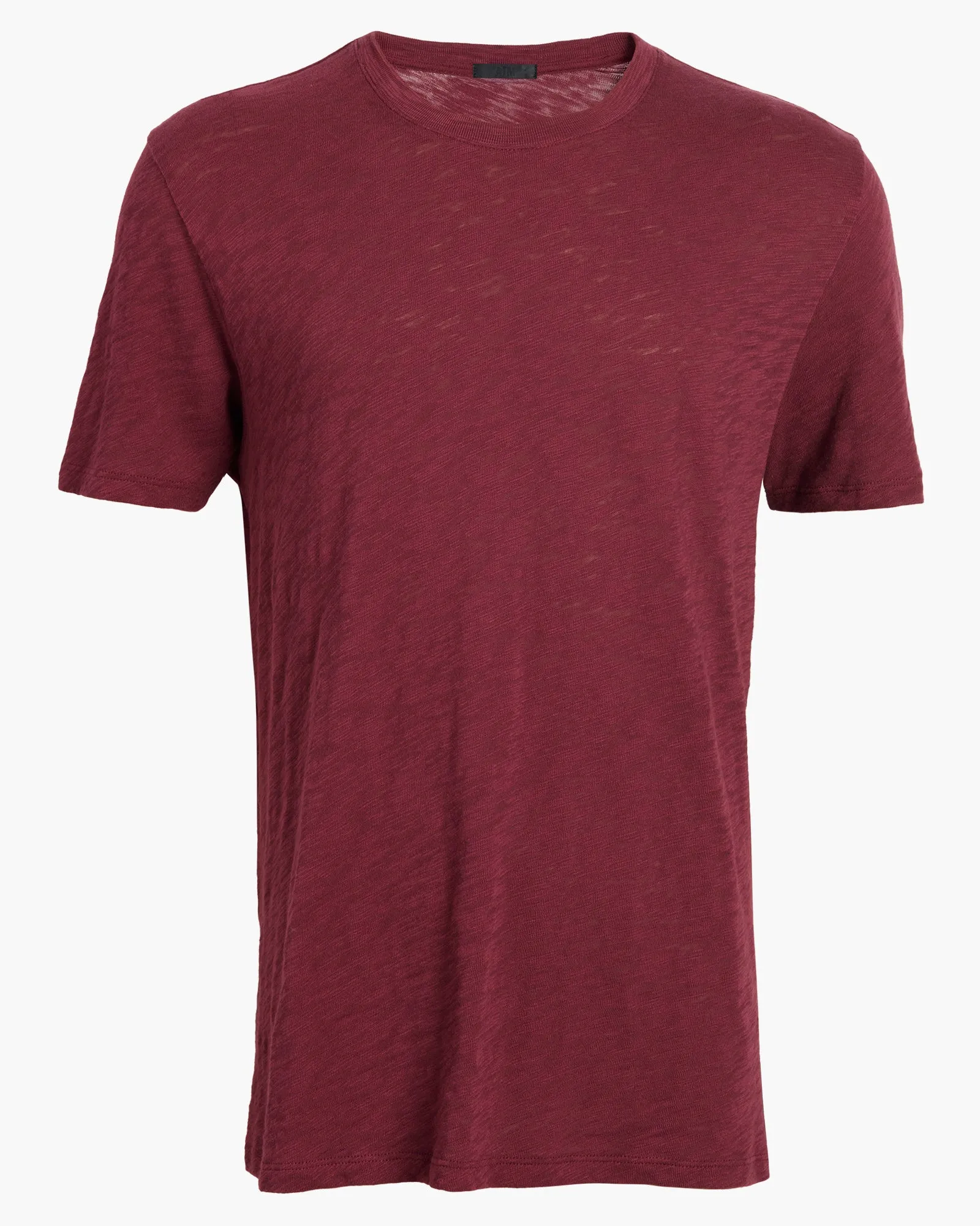 Slub Jersey Crew Neck Tee - Wine sold by ATM Anthony Thomas Melillo product image thumbnail 5