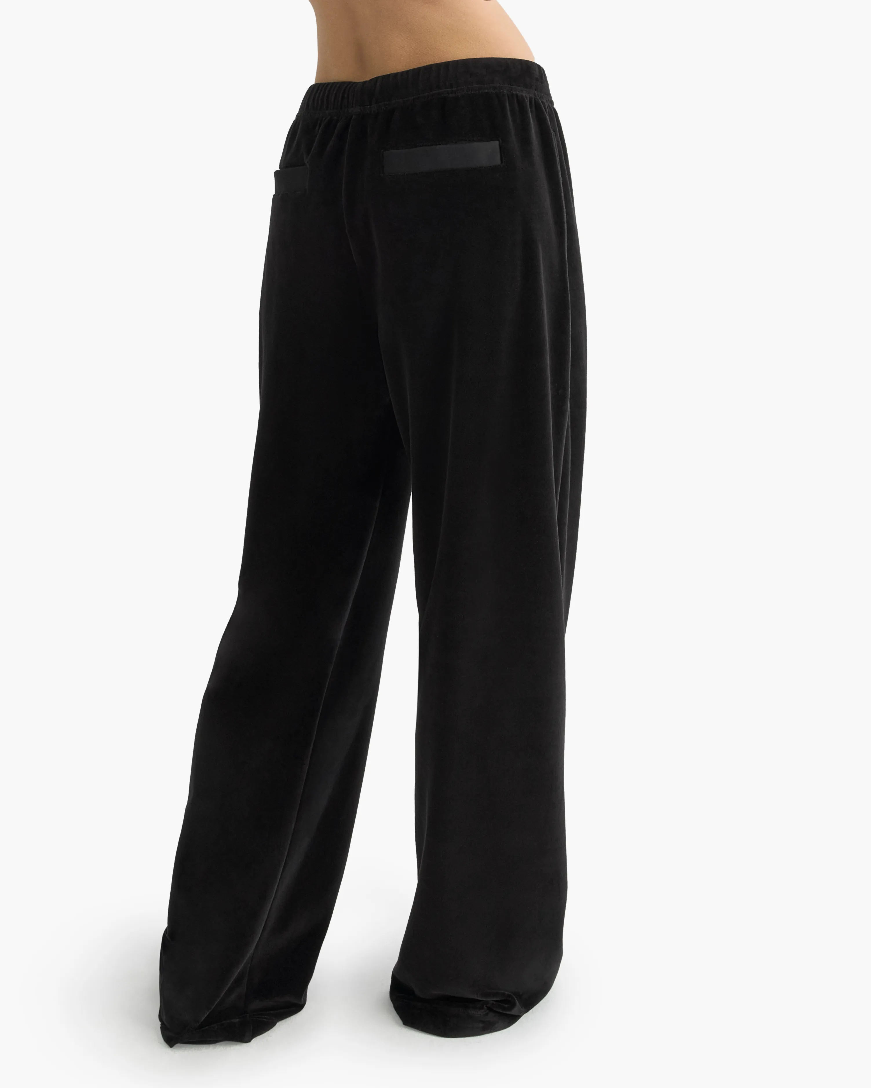 Velour Flare Pant - Black sold by ATM product image thumbnail 4