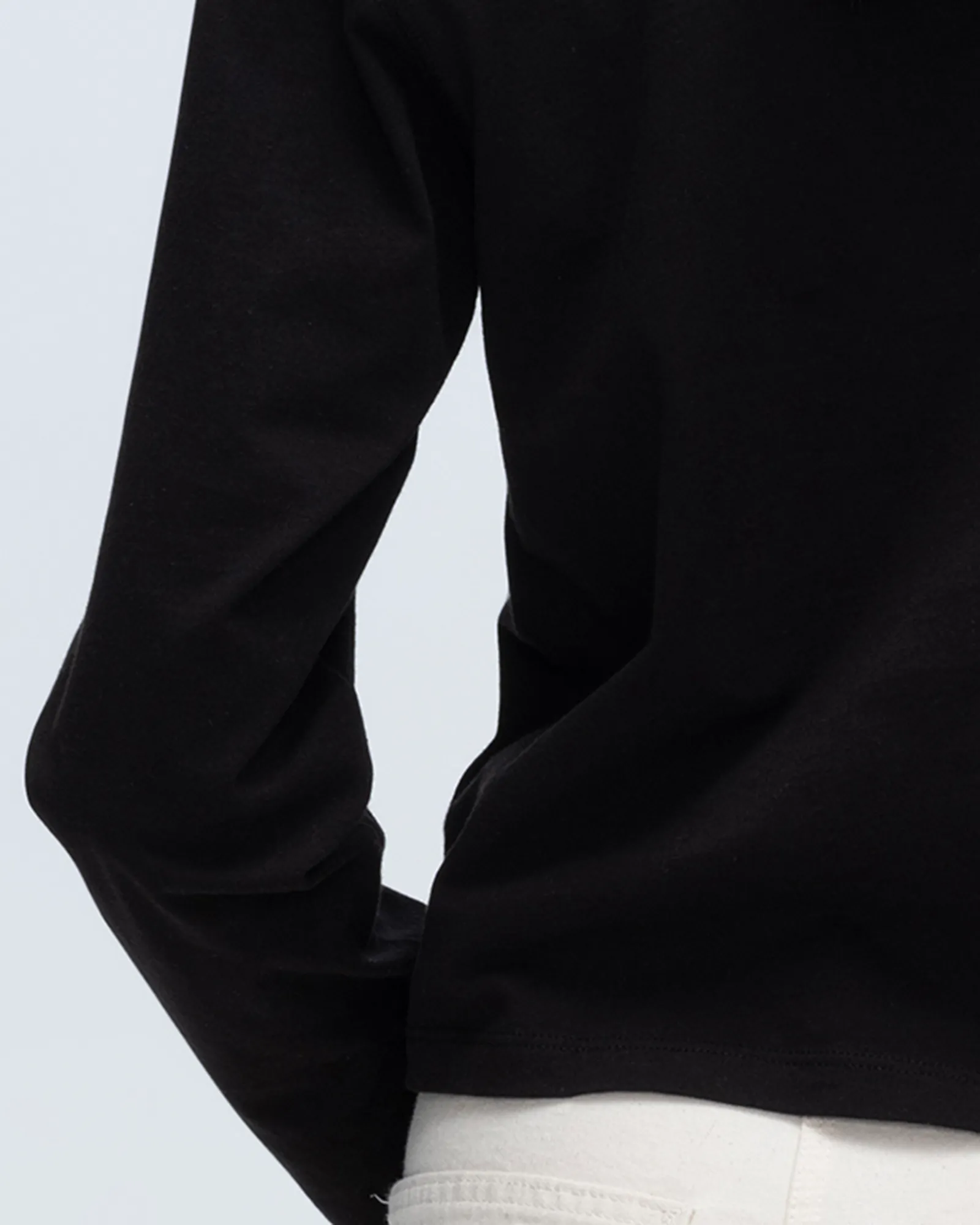Classic Jersey Long Sleeve Boy Tee - Black sold by ATM product image thumbnail 5