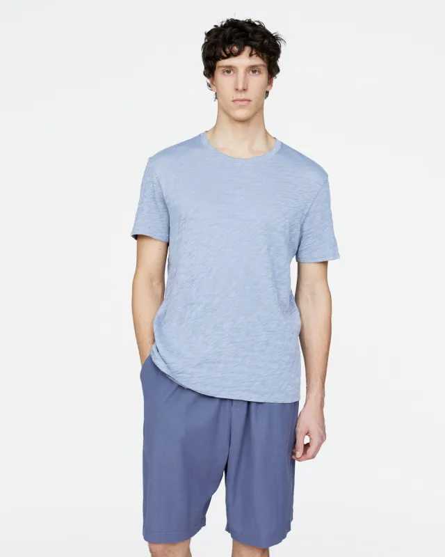 Slub Jersey Crew Neck Tee - Cool Water sold by ATM
