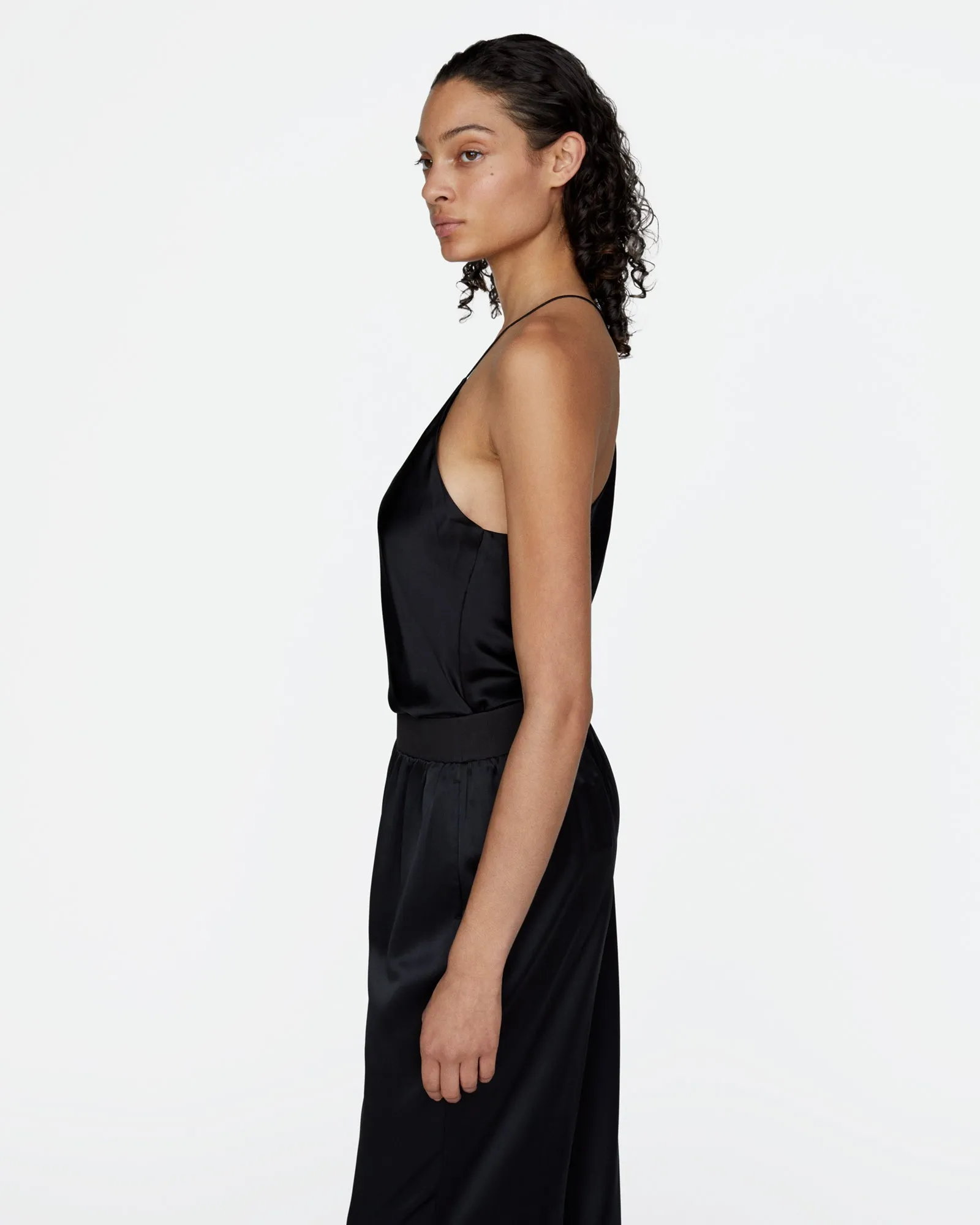 Silk Charmeuse Camisole - Black sold by ATM product image thumbnail 2