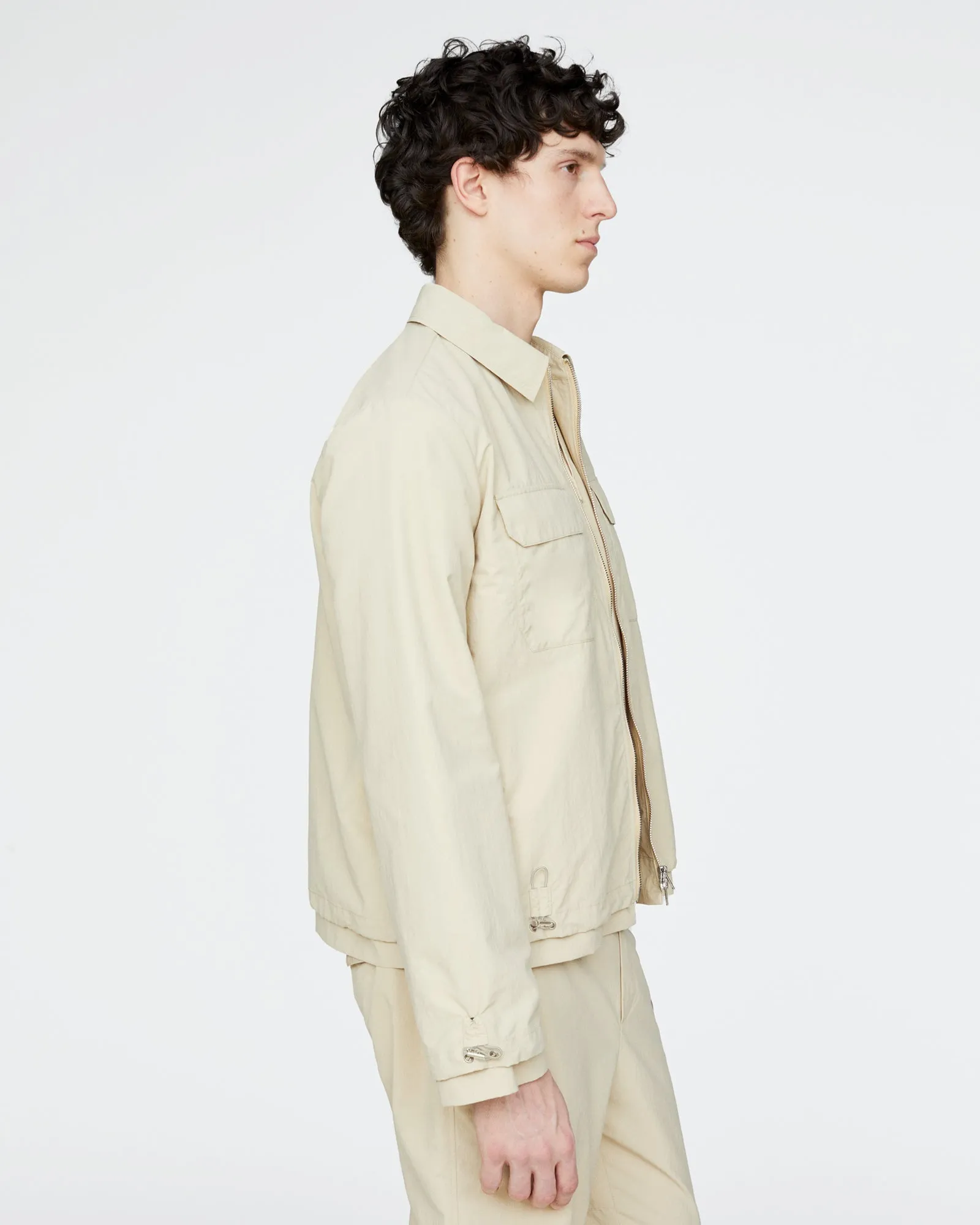 Nylon Ripstop Jacket - Macadamia sold by ATM product image thumbnail 4