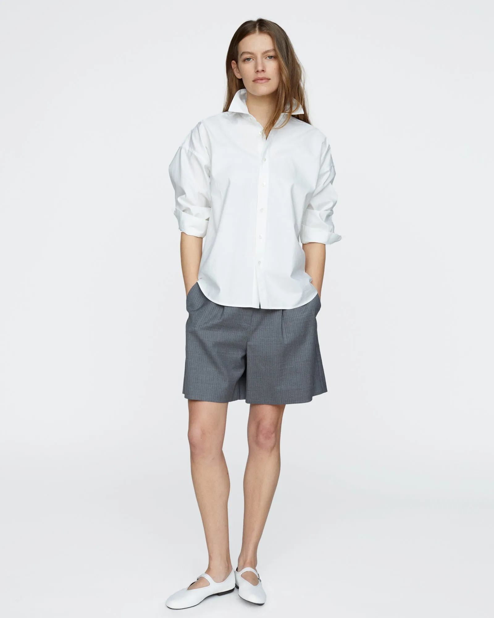 Solid Max Shirt - White sold by ATM product image thumbnail 2