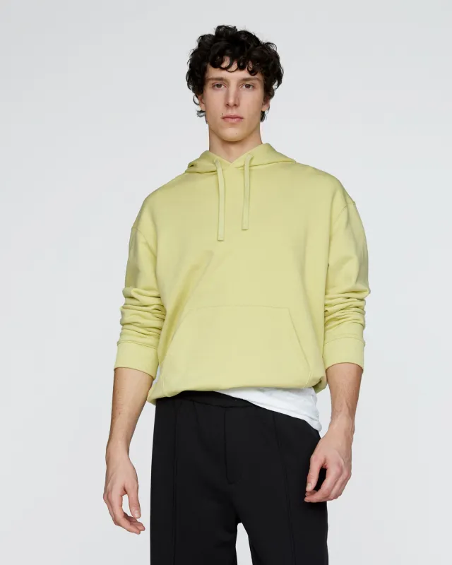 French Terry Pullover Hoodie - Mellow Yellow made by ATM