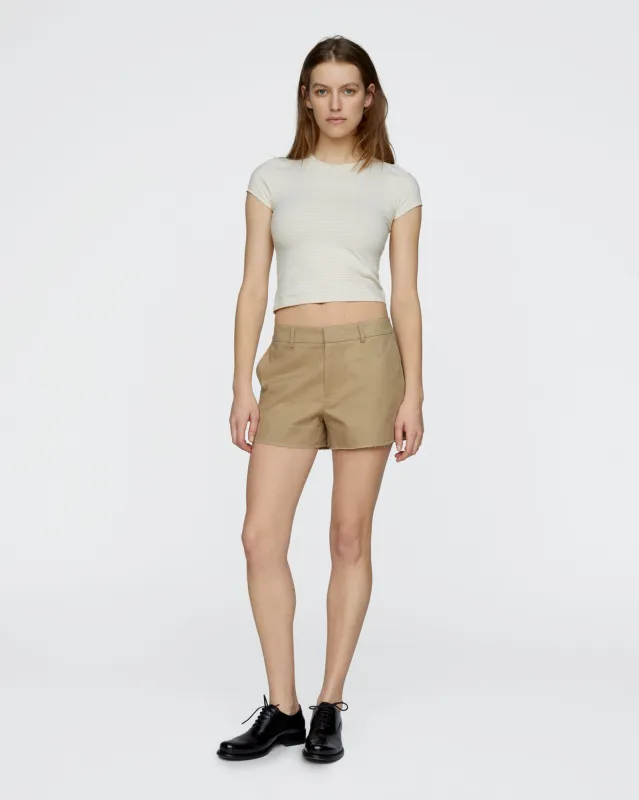 Cotton Twill Shorts - Khaki made by ATM
