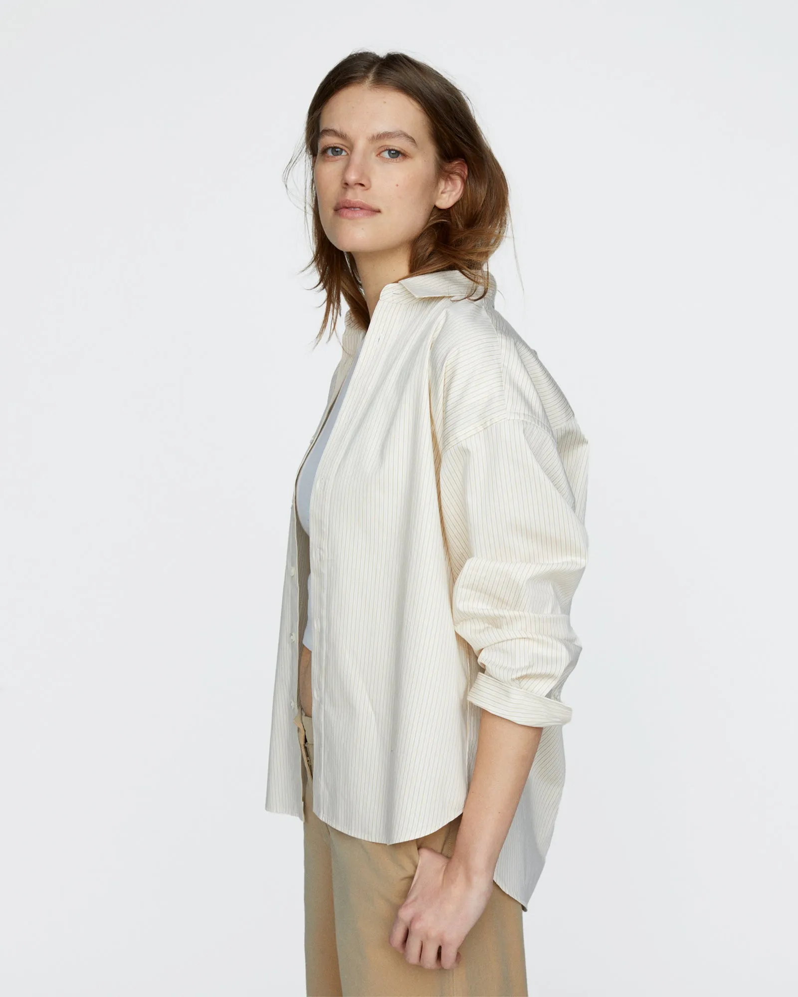 Striped Max Shirt - Macadamia Multi sold by ATM product image thumbnail 4