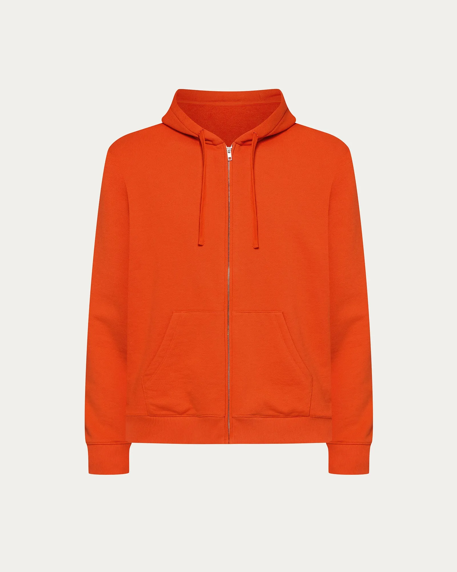 French Terry Zip-Up Hoodie - Tomato sold by ATM product image thumbnail 5