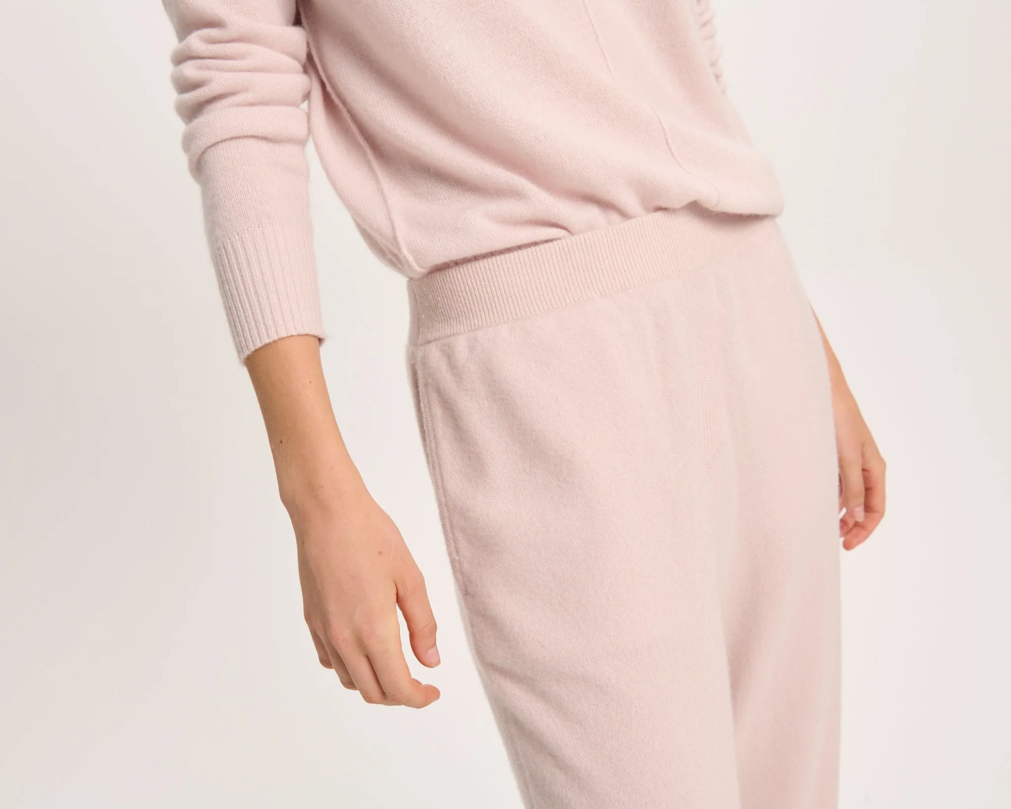 Cashmere Banded Sweatpants - Faded Rose sold by ATM product image thumbnail 5