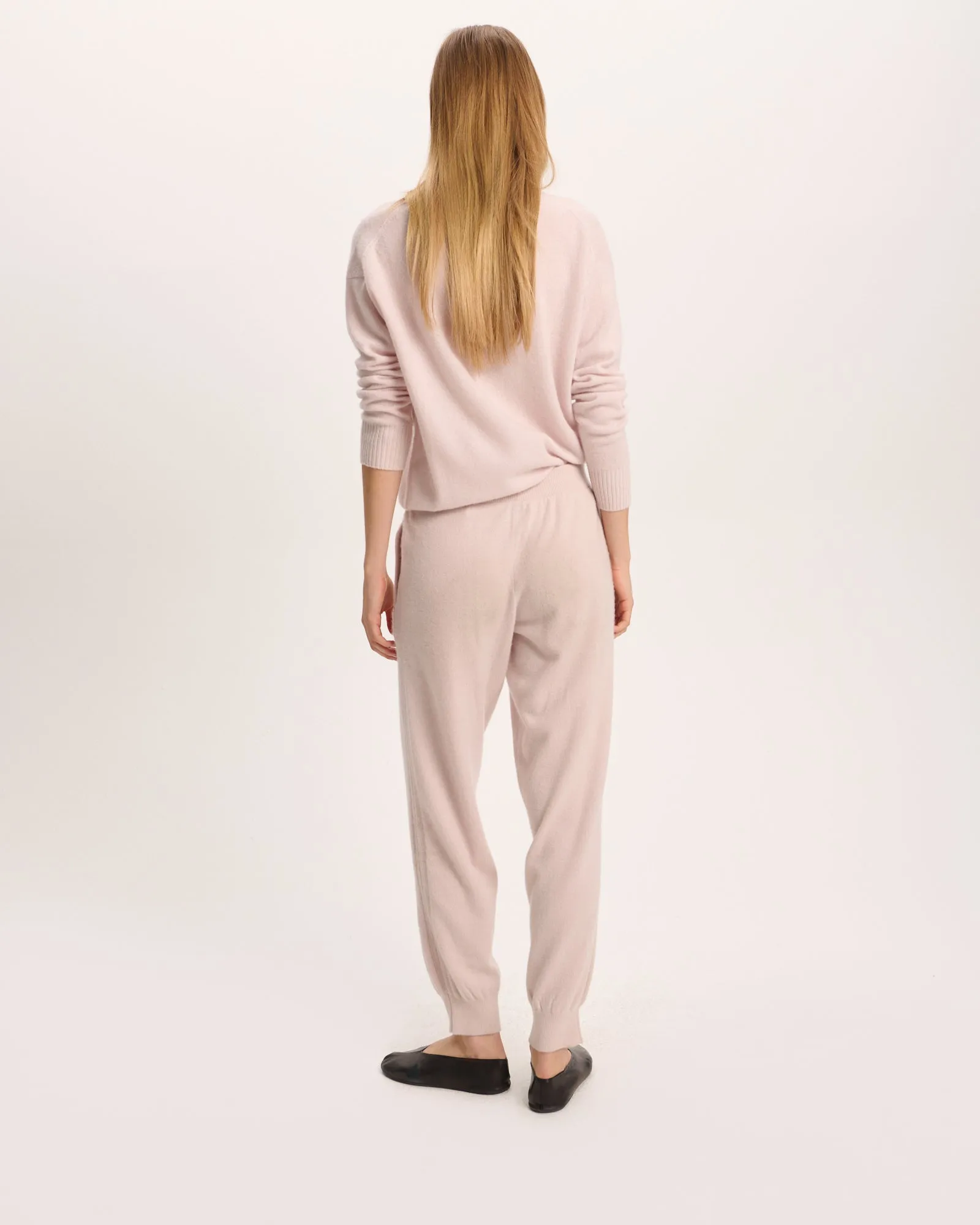 Cashmere Banded Sweatpants - Faded Rose sold by ATM product image thumbnail 4