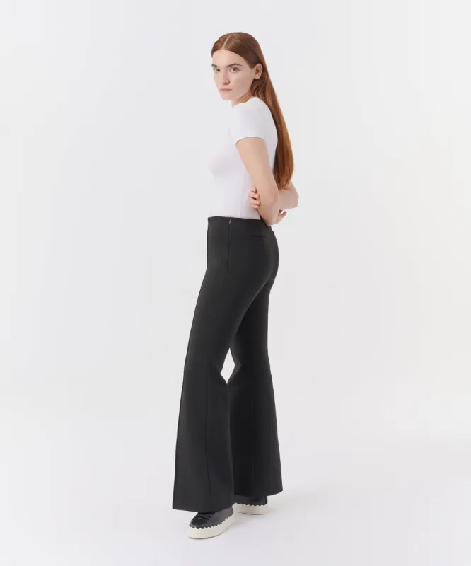 Ponte Flare Pant - Black sold by ATM Anthony Thomas Melillo