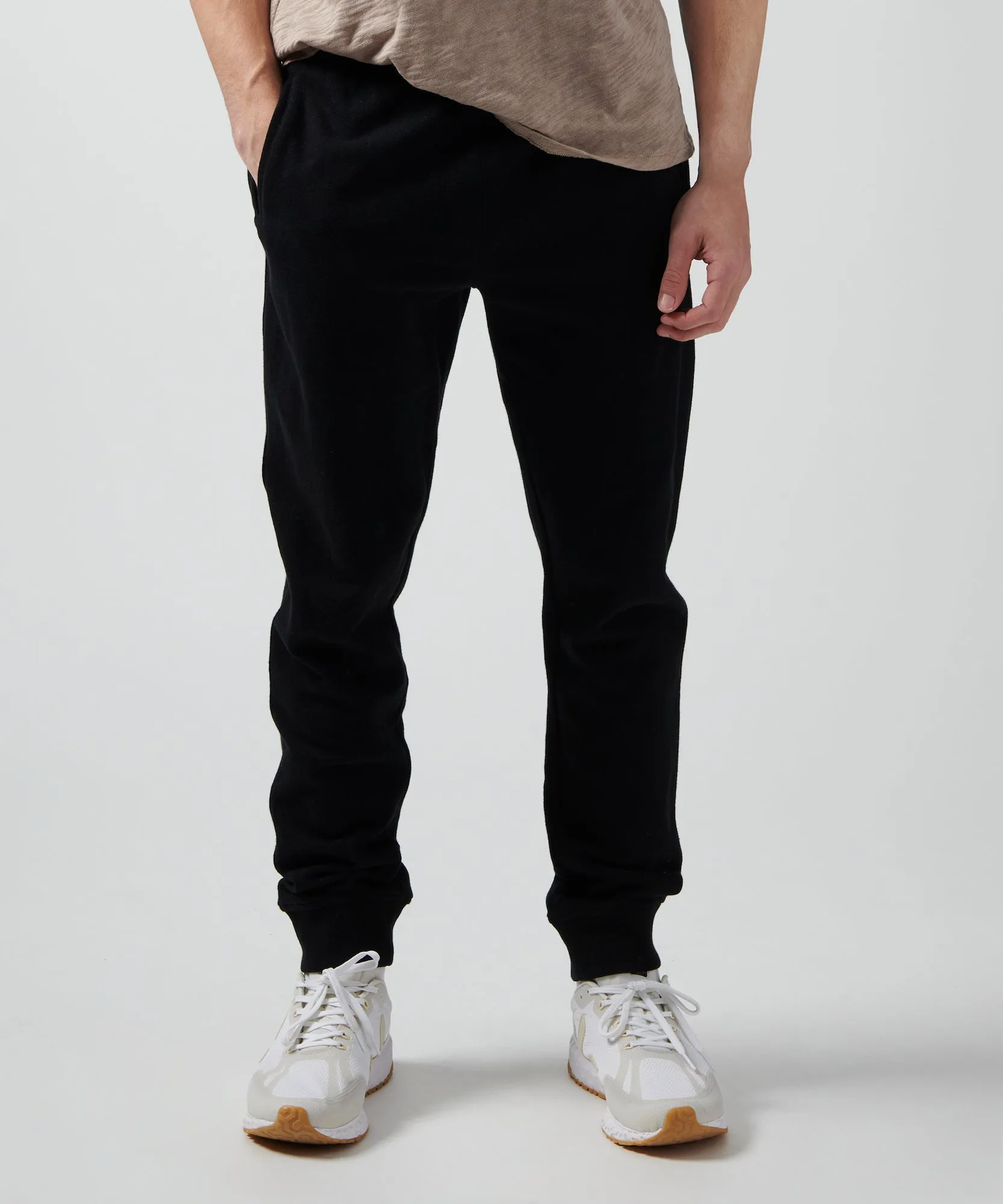 French Terry Sweatpants - Black sold by ATM Anthony Thomas Melillo