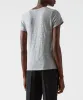 Slub Jersey Schoolboy V-Neck Tee - Heather Grey sold by ATM Anthony Thomas Melillo