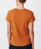 Slub Jersey Schoolboy Short Sleeve Crew Neck Tee - Cornelian Stone sold by ATM Anthony Thomas Melillo