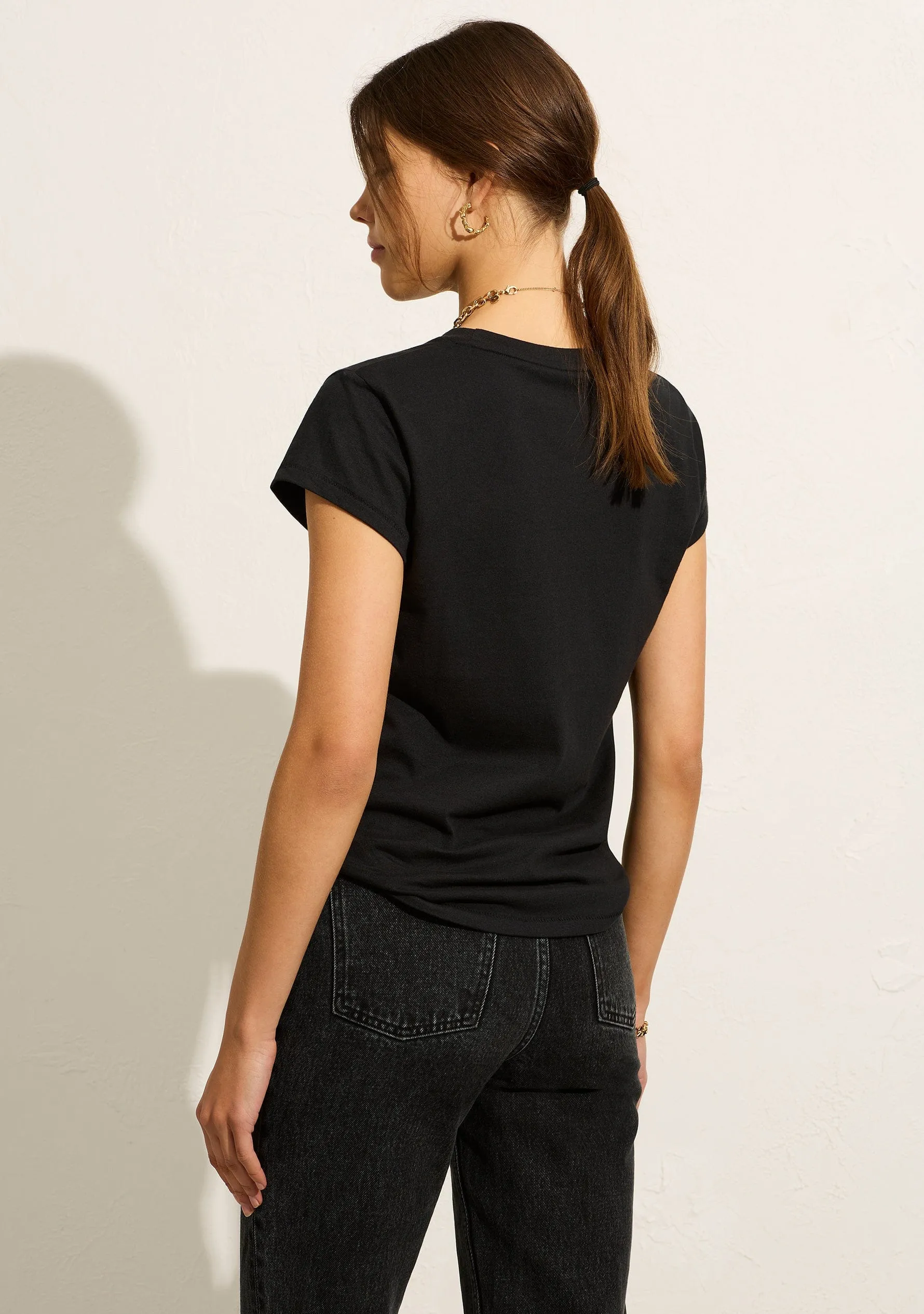 Cap Sleeve Tee sold by Auguste The Label product image thumbnail 3