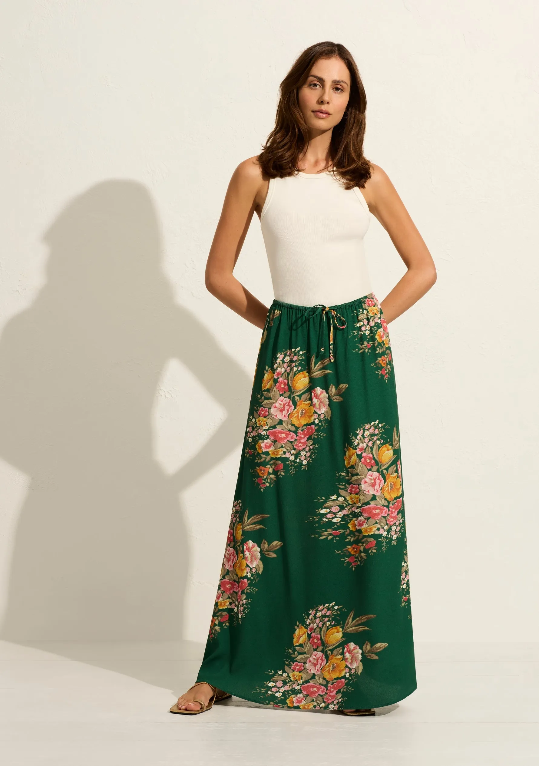 Flavia Maxi Skirt sold by Auguste The Label