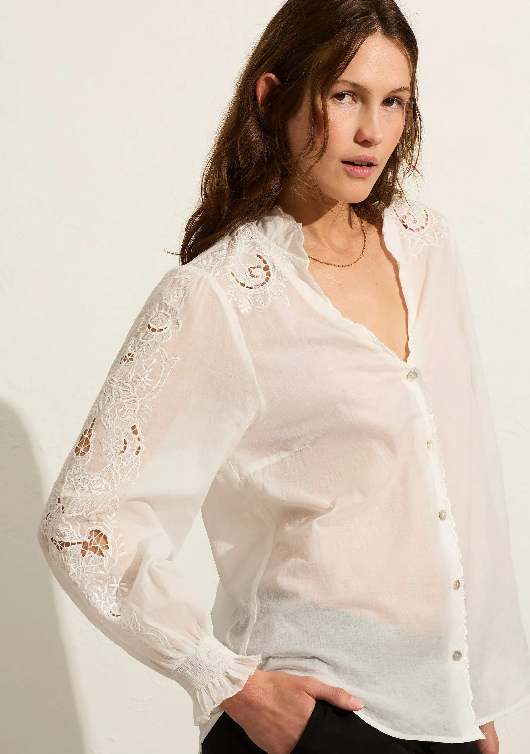 Adriana Blouse sold by Auguste The Label product image thumbnail 2