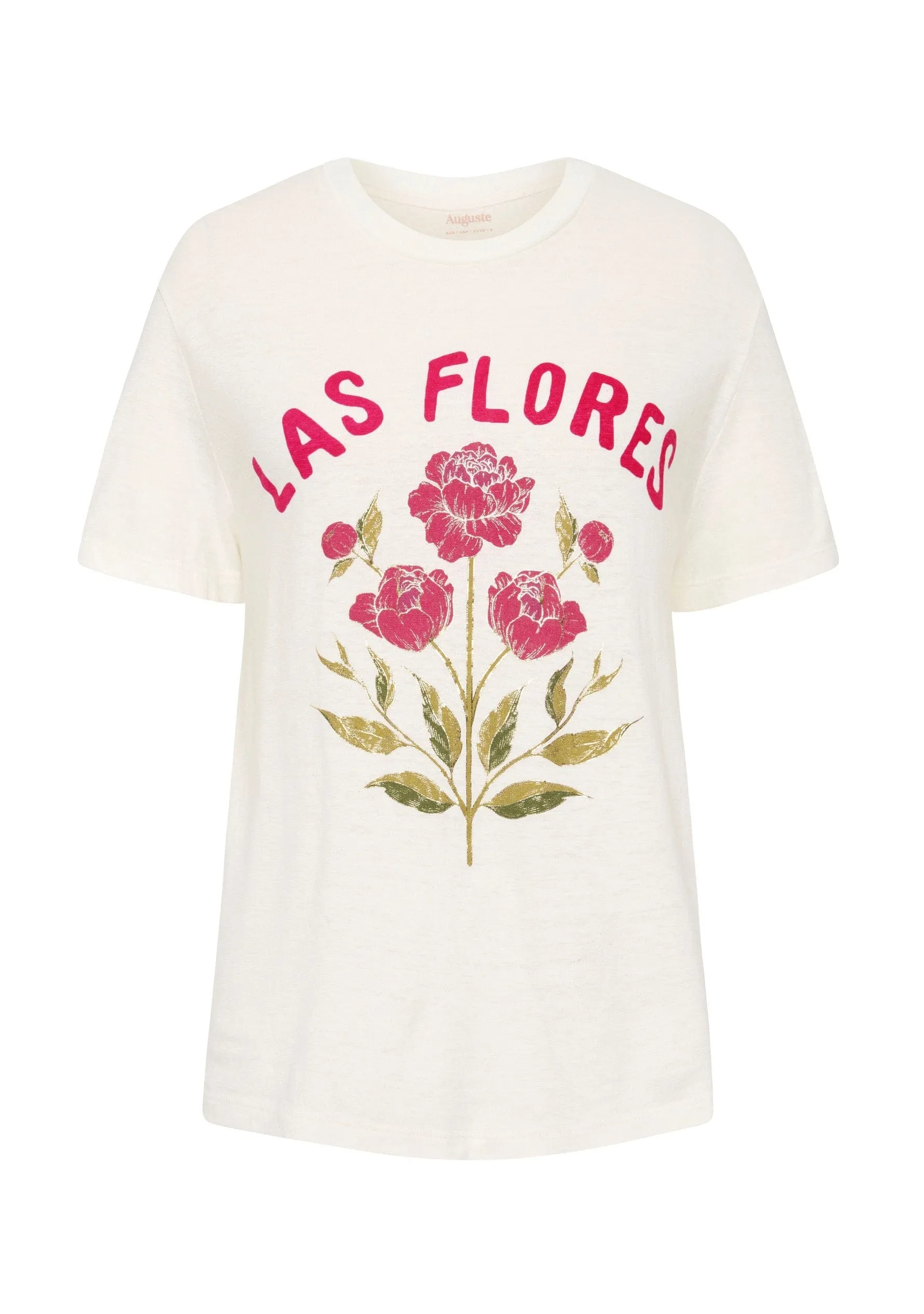 Las Flores Classic Tee sold by Auguste The Label product image thumbnail 5