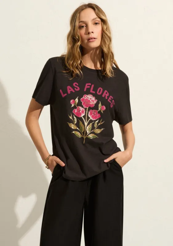 Las Flores Classic Tee sold by Auguste The Label