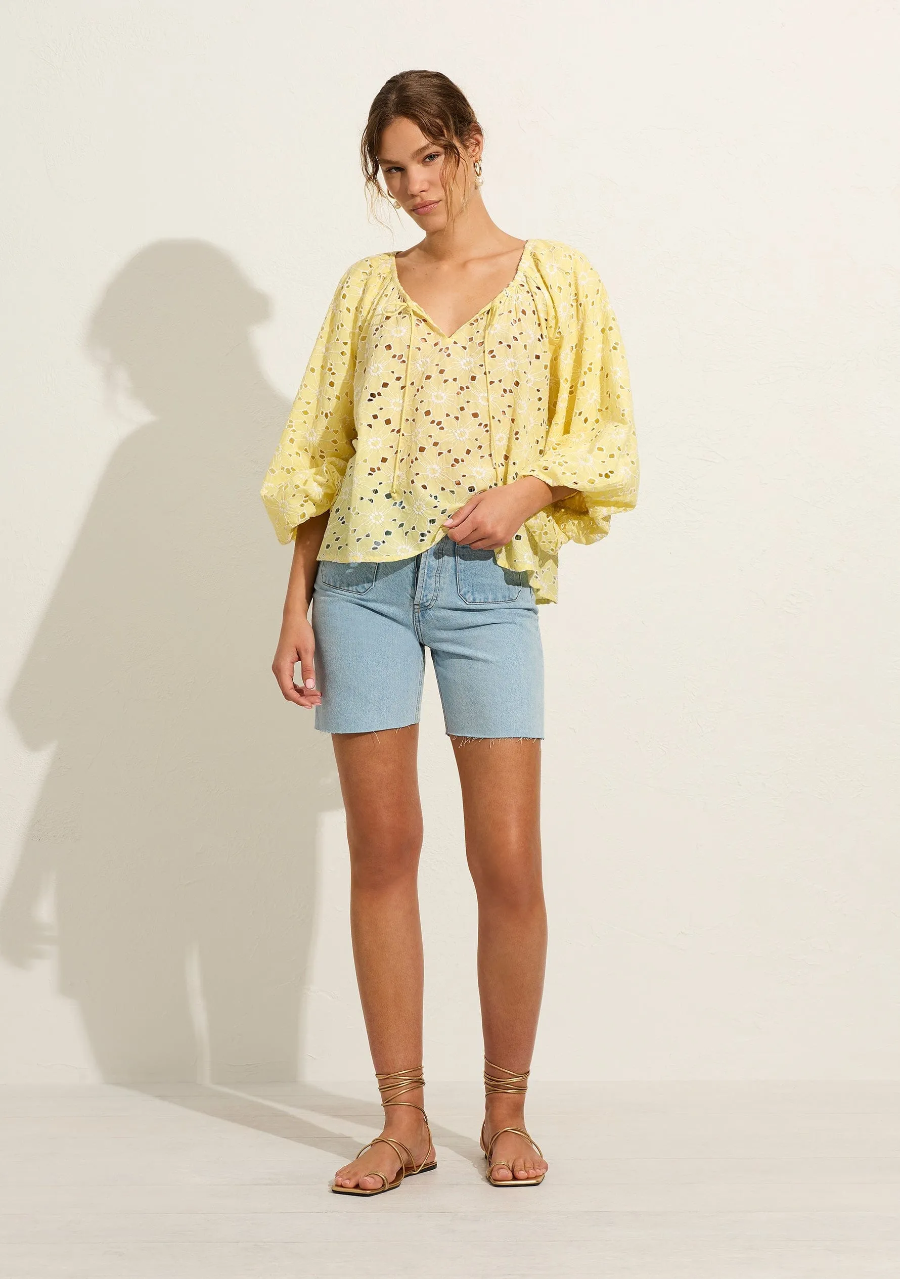 Cora Embroidered Blouse sold by Auguste The Label product image thumbnail 2