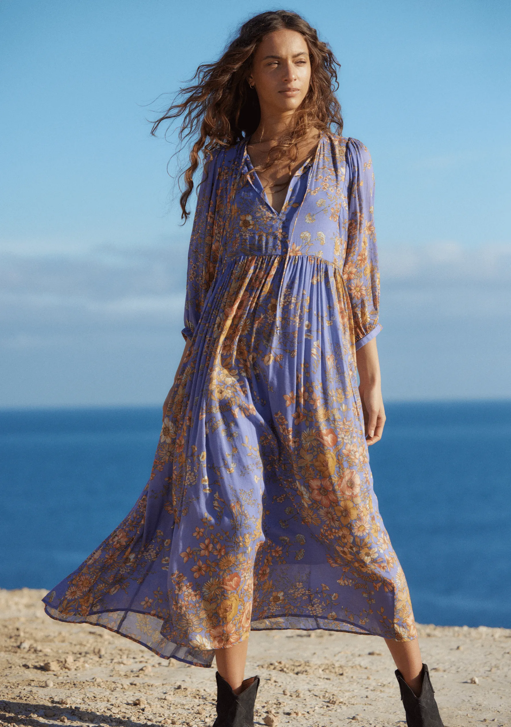 Audrey Midi Dress sold by Auguste The Label product image thumbnail 2