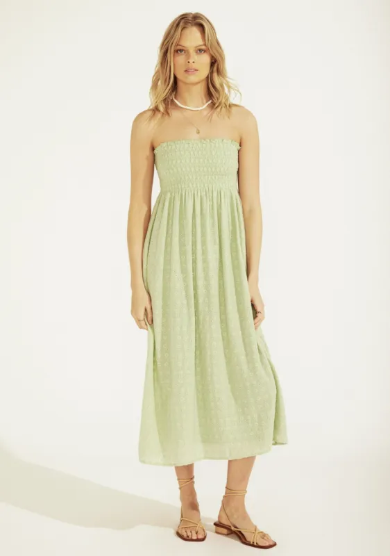 Lainey Midi Dress Mint Green sold by Auguste The Label
