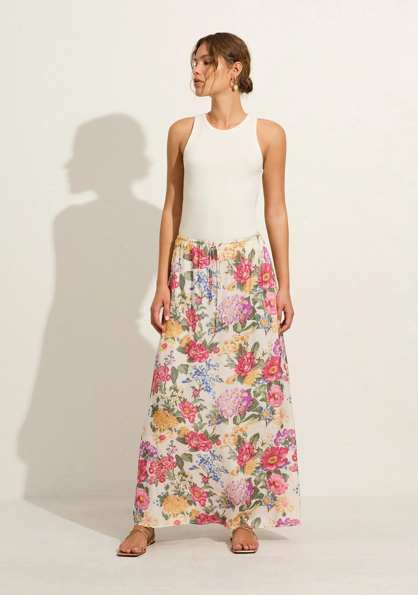 Flavia Maxi Skirt sold by Auguste The Label