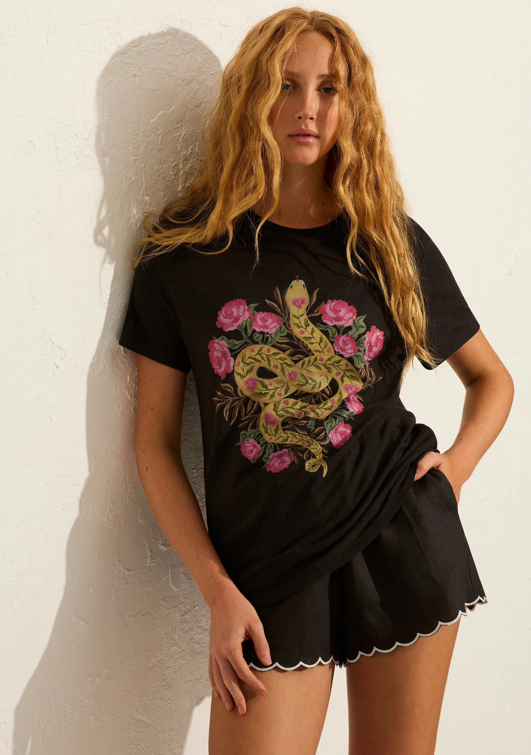 Snake Classic Tee sold by Auguste The Label