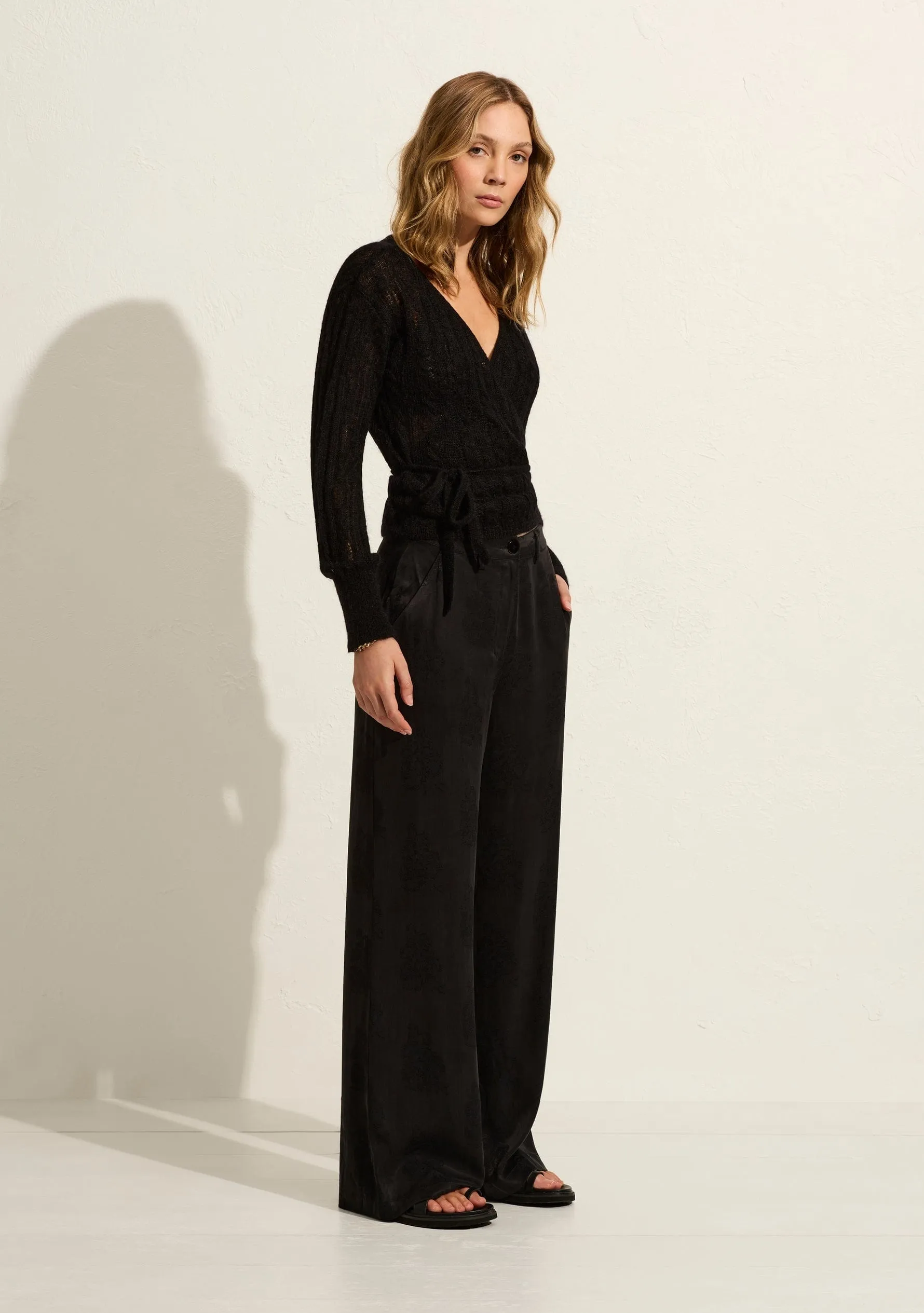 Rowan Wrap Knit Cardigan sold by Auguste The Label product image thumbnail 3