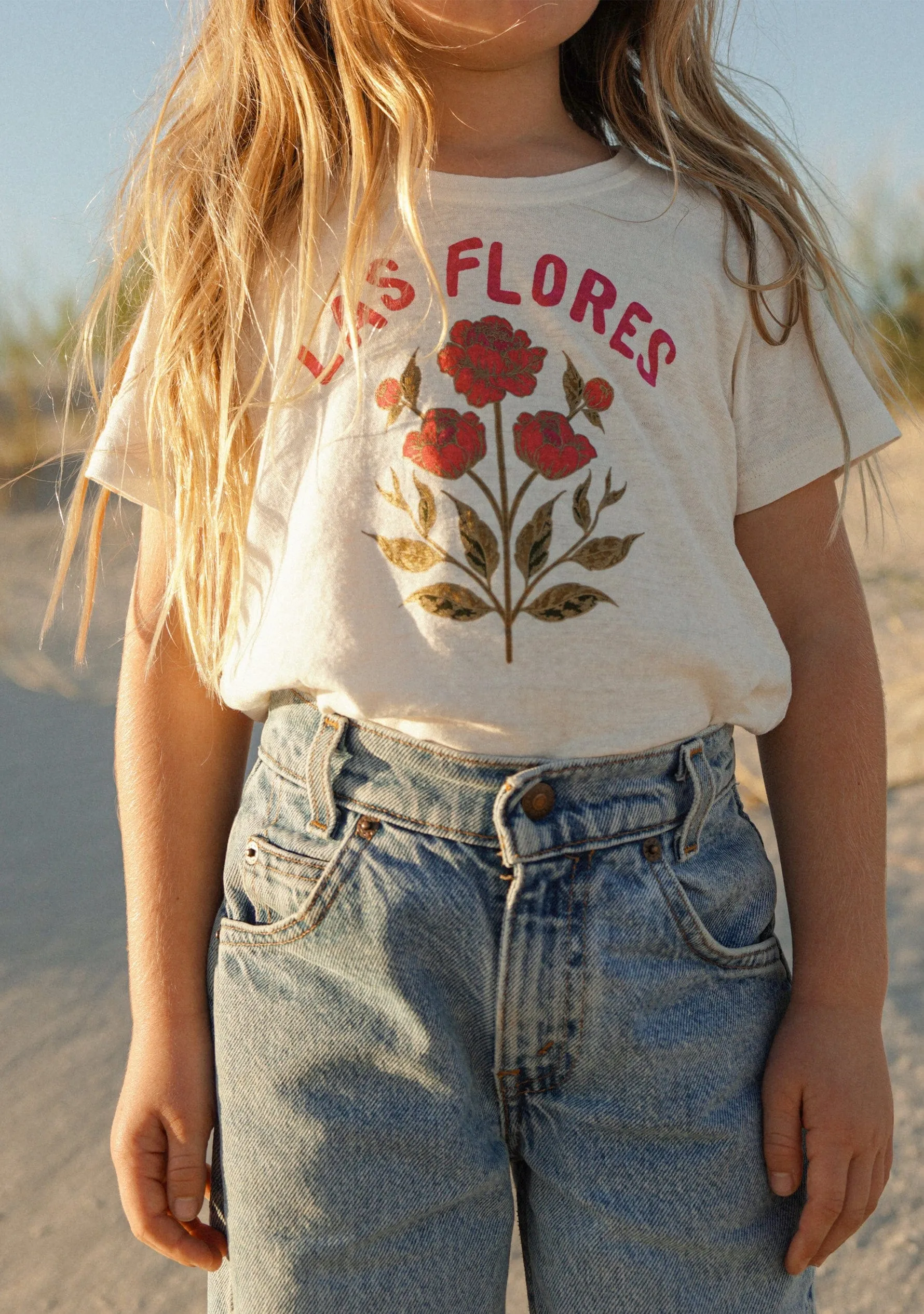 Las Flores Classic Tee sold by Auguste The Label