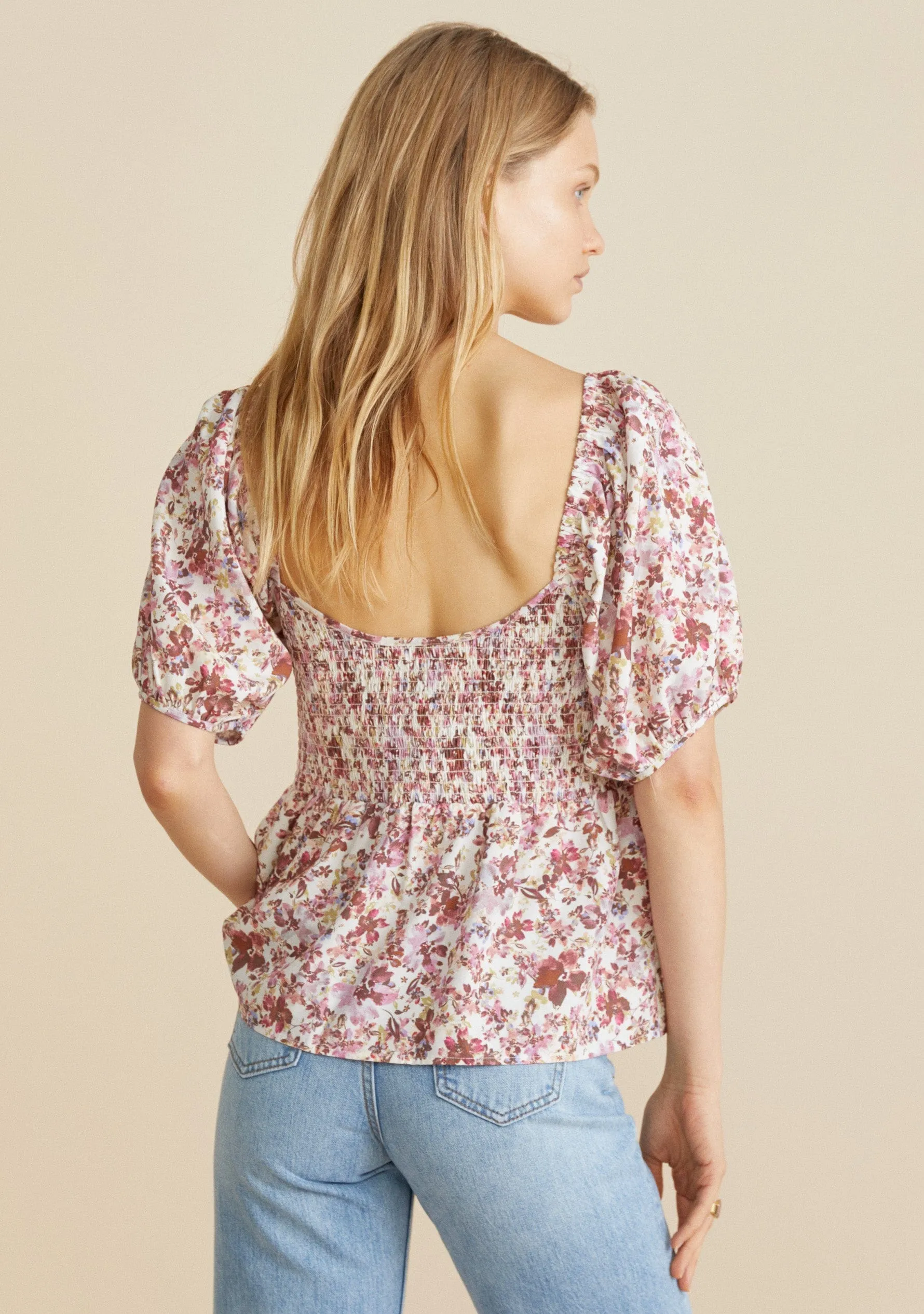 Rosemary Annastasia Blouse Pink sold by Auguste The Label product image thumbnail 4