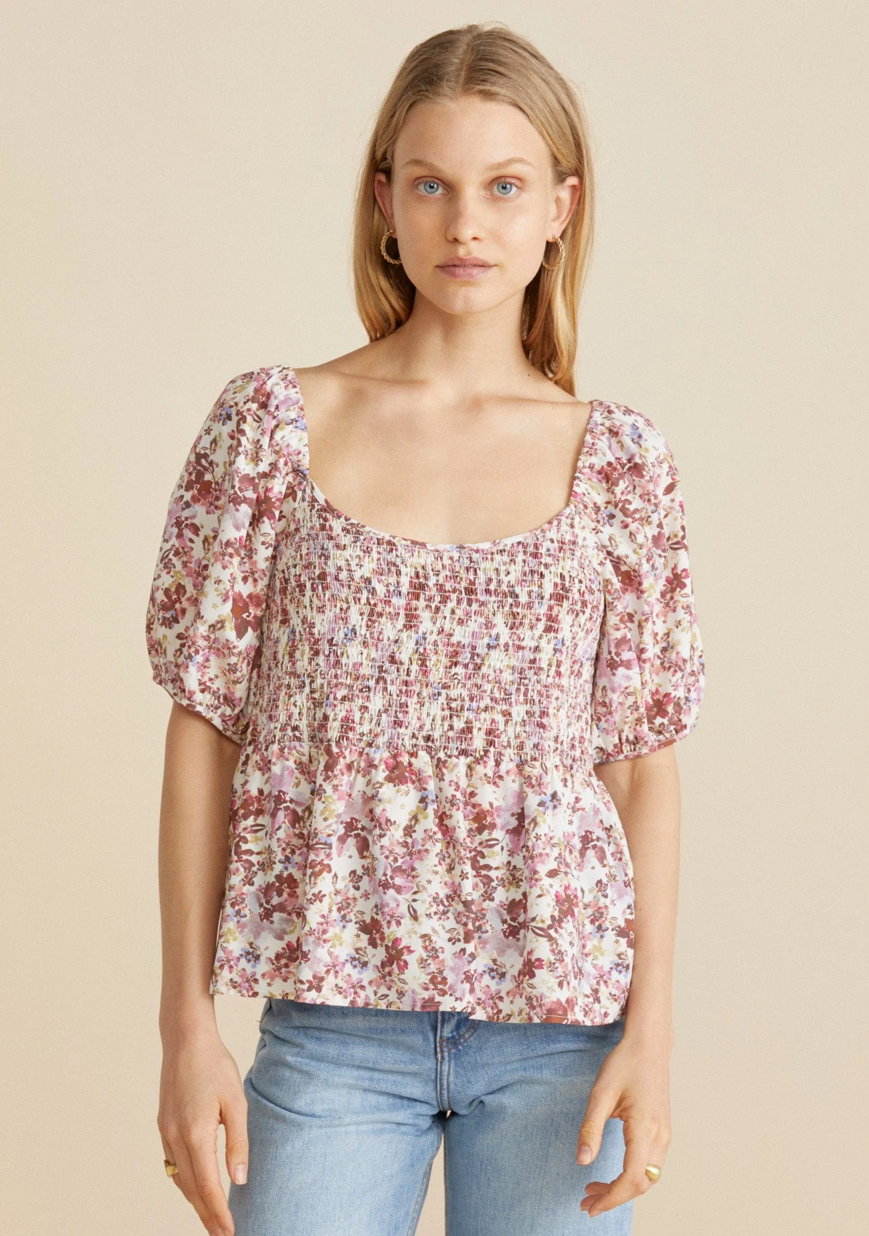 Rosemary Annastasia Blouse Pink sold by Auguste The Label product image thumbnail 2