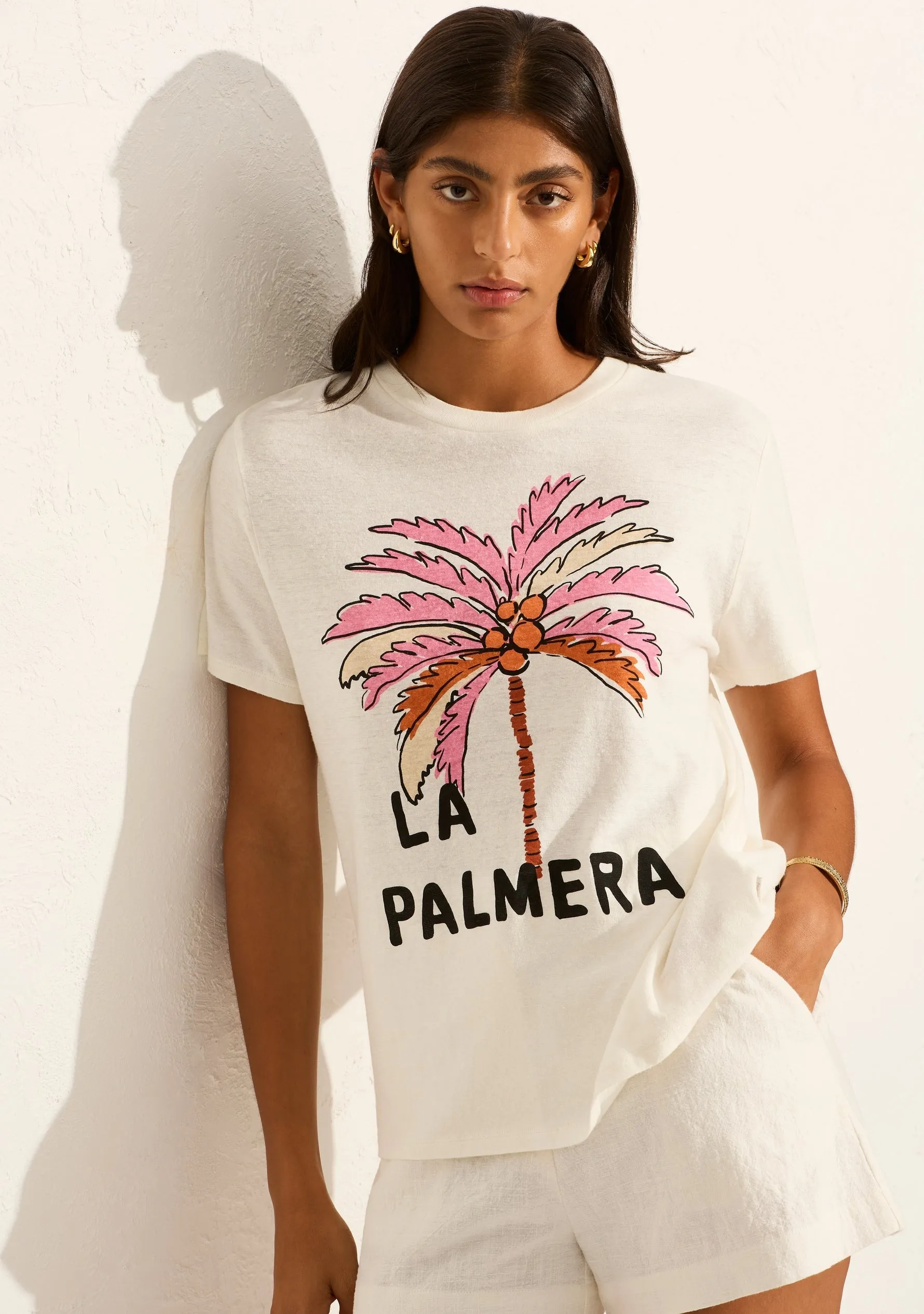 Palm Classic Tee sold by Auguste The Label product image thumbnail 3