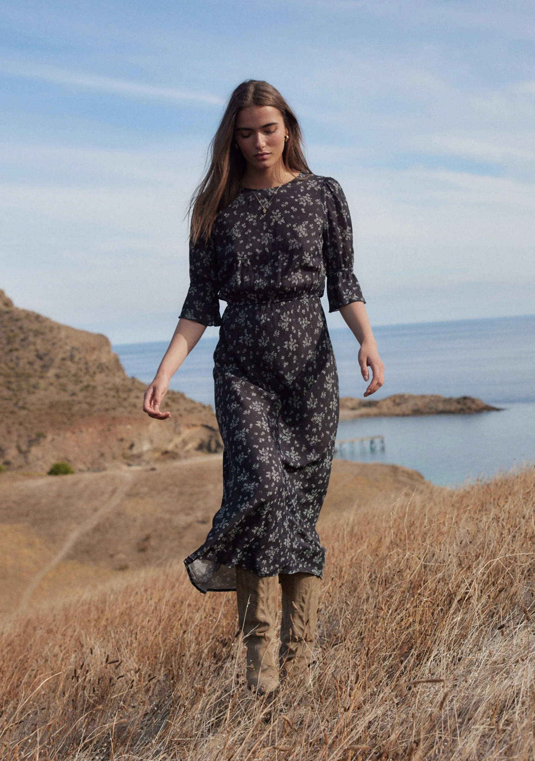 Aruna Midi Dress sold by Auguste The Label