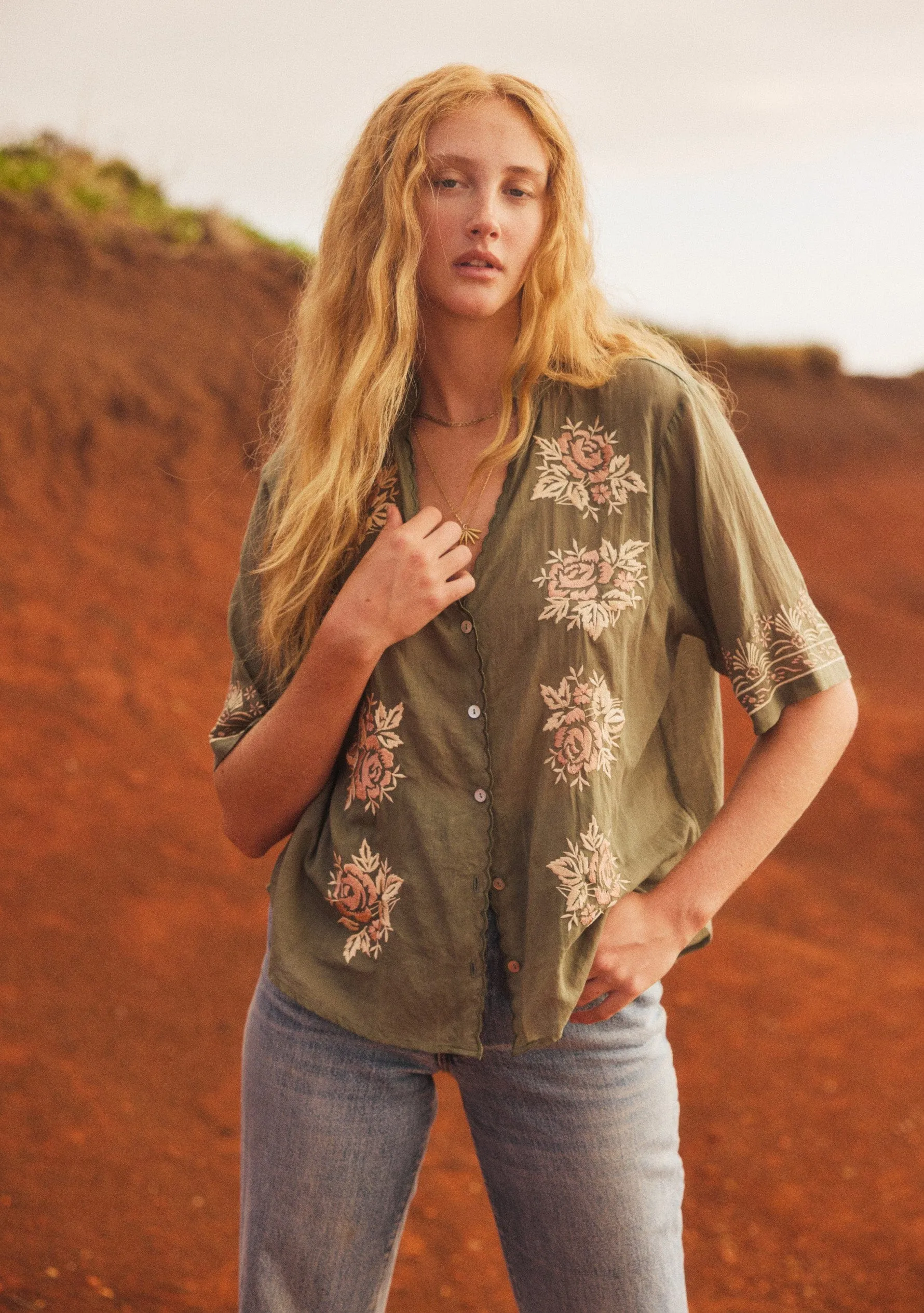 Rosalie Blouse sold by Auguste The Label