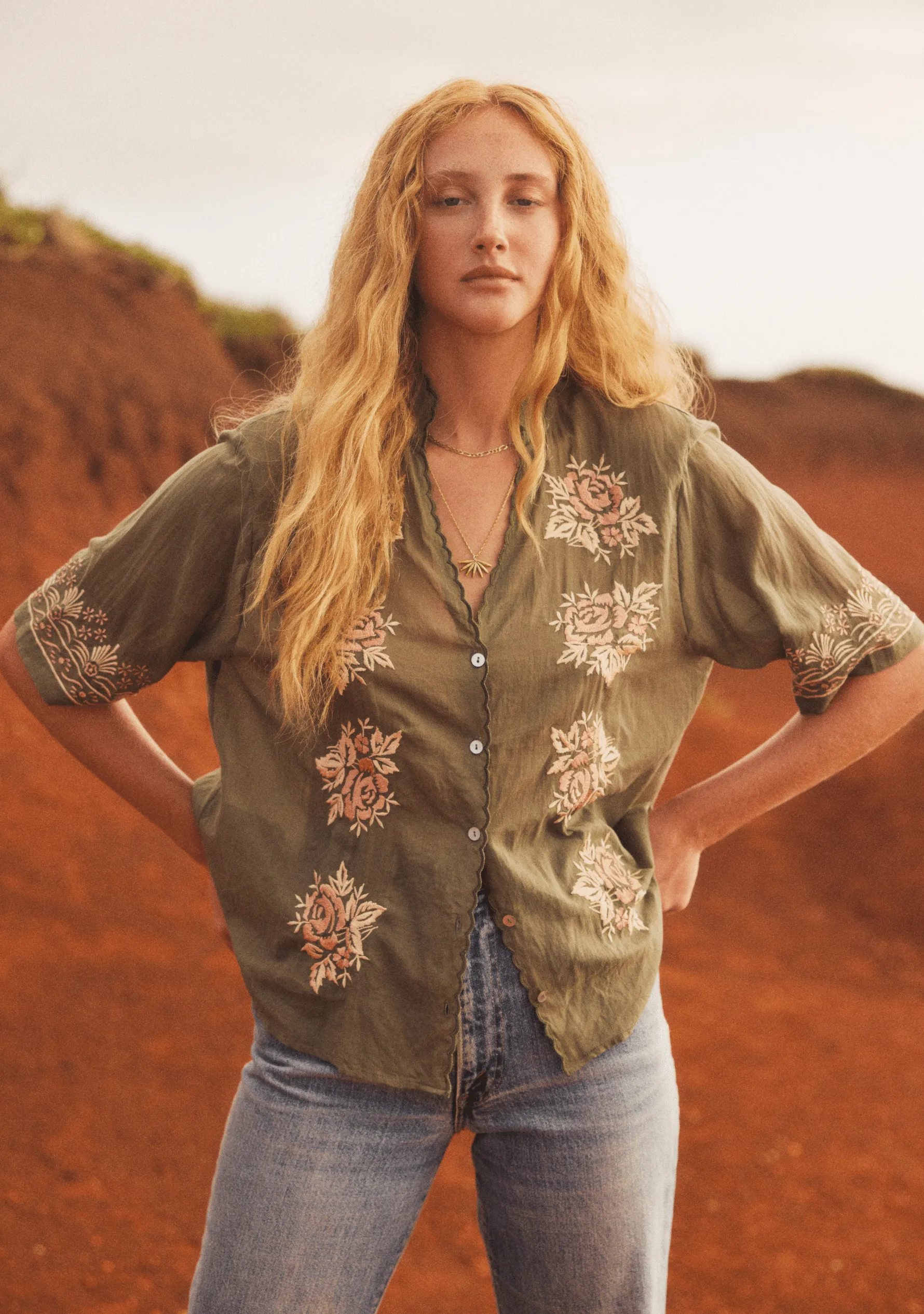 Rosalie Blouse sold by Auguste The Label product image thumbnail 4