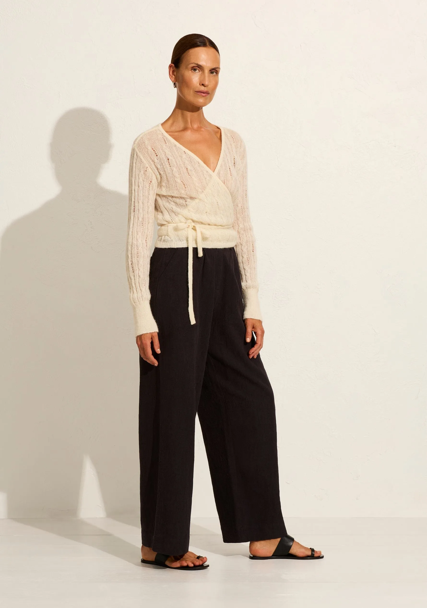 Rowan Wrap Knit Cardigan sold by Auguste The Label product image thumbnail 2