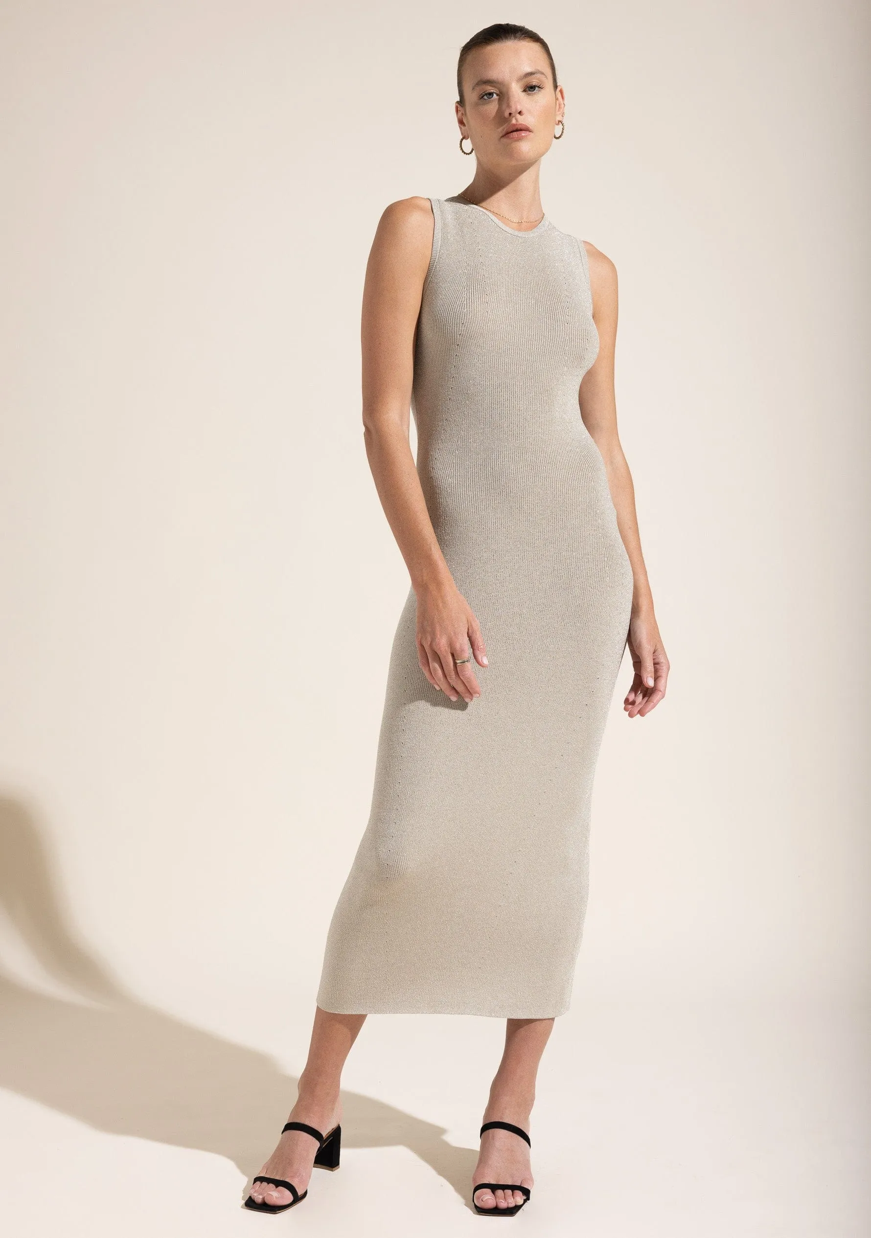 Glisten Knit Midi Dress sold by Auguste The Label product image thumbnail 3