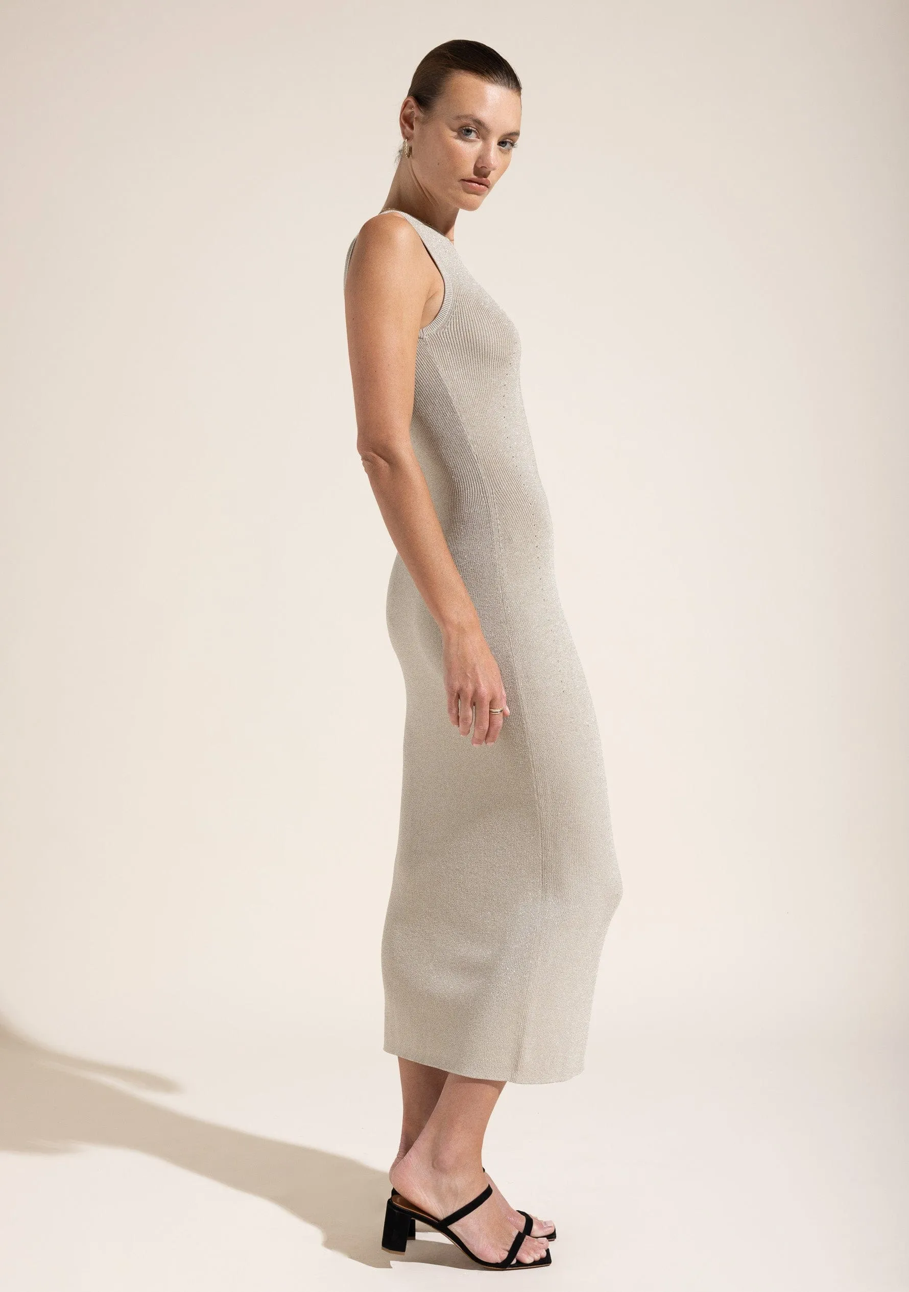 Glisten Knit Midi Dress sold by Auguste The Label product image thumbnail 4